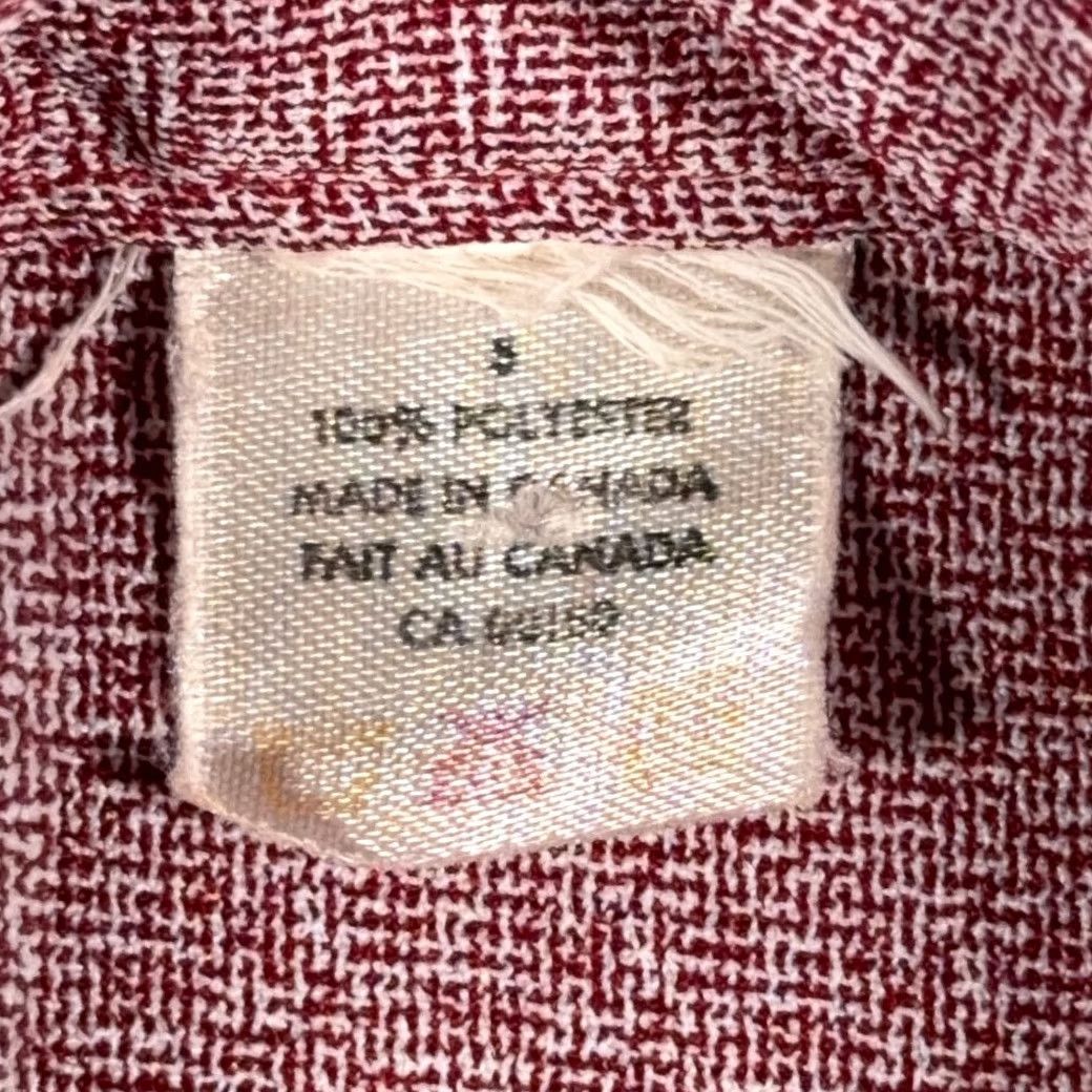 Vintage VINTAGE Western Shirt Adult MEDIUM Red Heather Rose Cowboy Rodeo Pearl Snap 70s Size US M / EU 48-50 / 2 - 5 Thumbnail