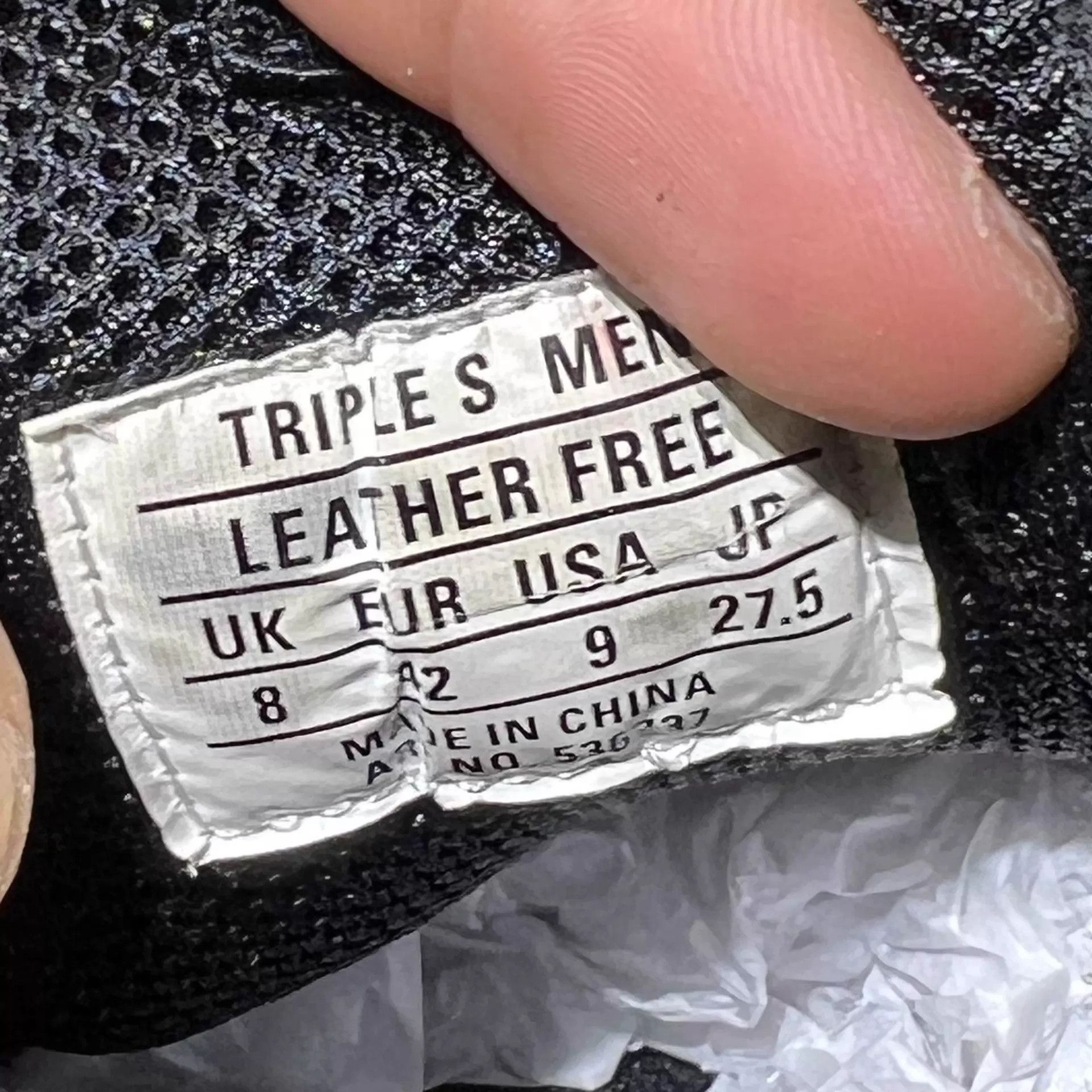 Balenciaga Balenciaga BLCG Triple Black Red 42 Size US 9 / EU 42 - 8 Thumbnail