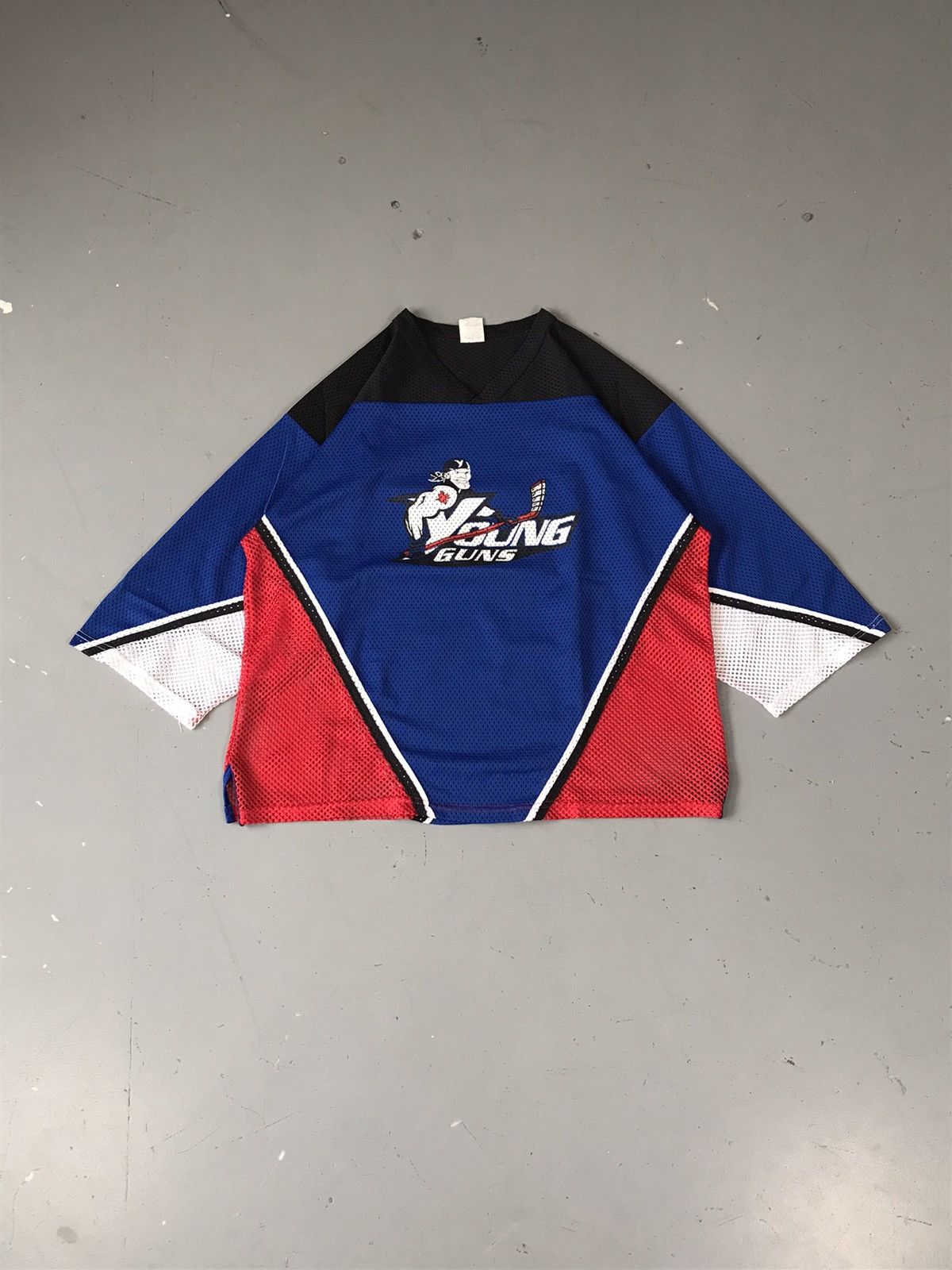 Vintage Vintage athletic knit hockey jersey Size US XL / EU 56 / 4 - 2 Thumbnail