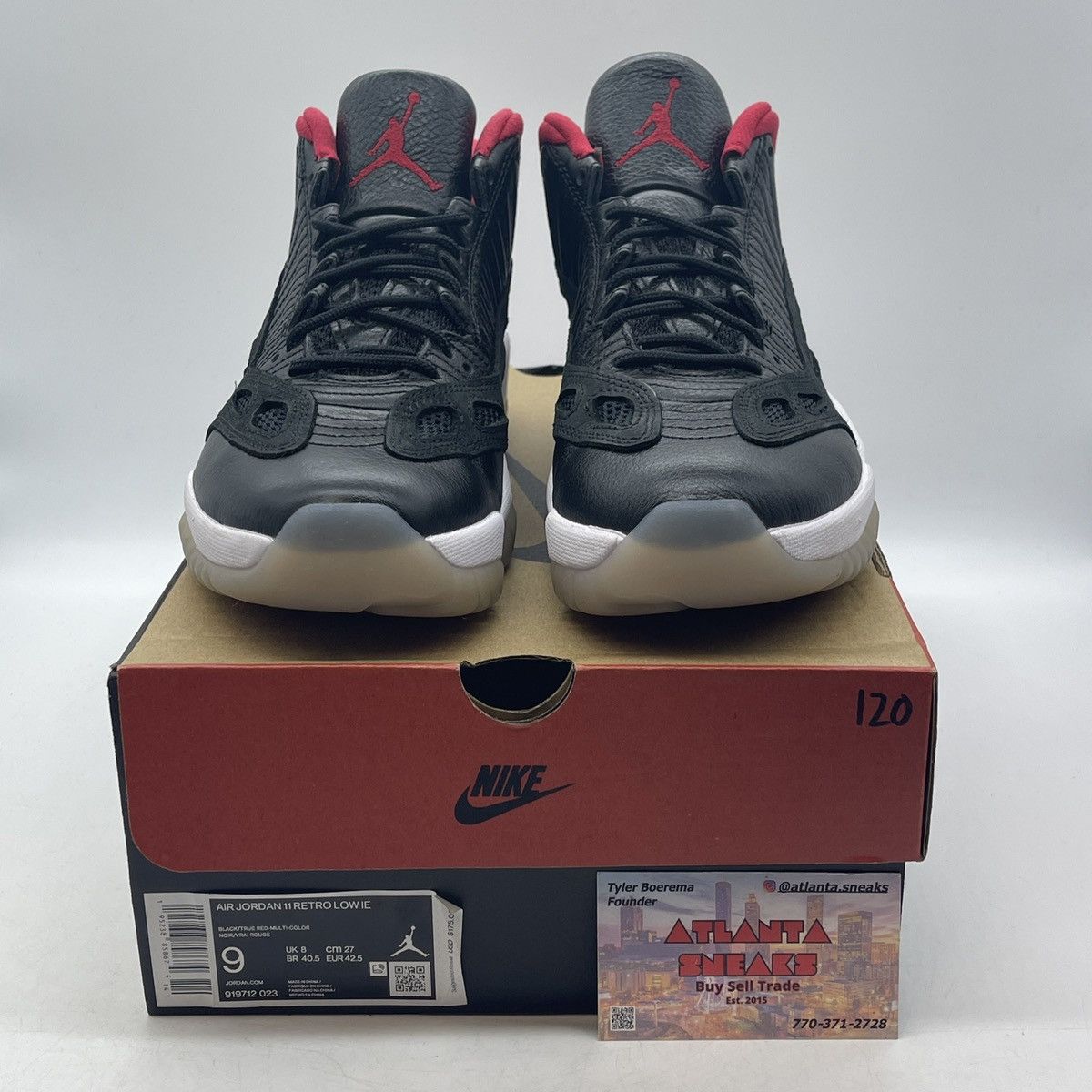 Jordan Brand Air Jordan 11 low bred Size US 9 / EU 42 - 2 Thumbnail