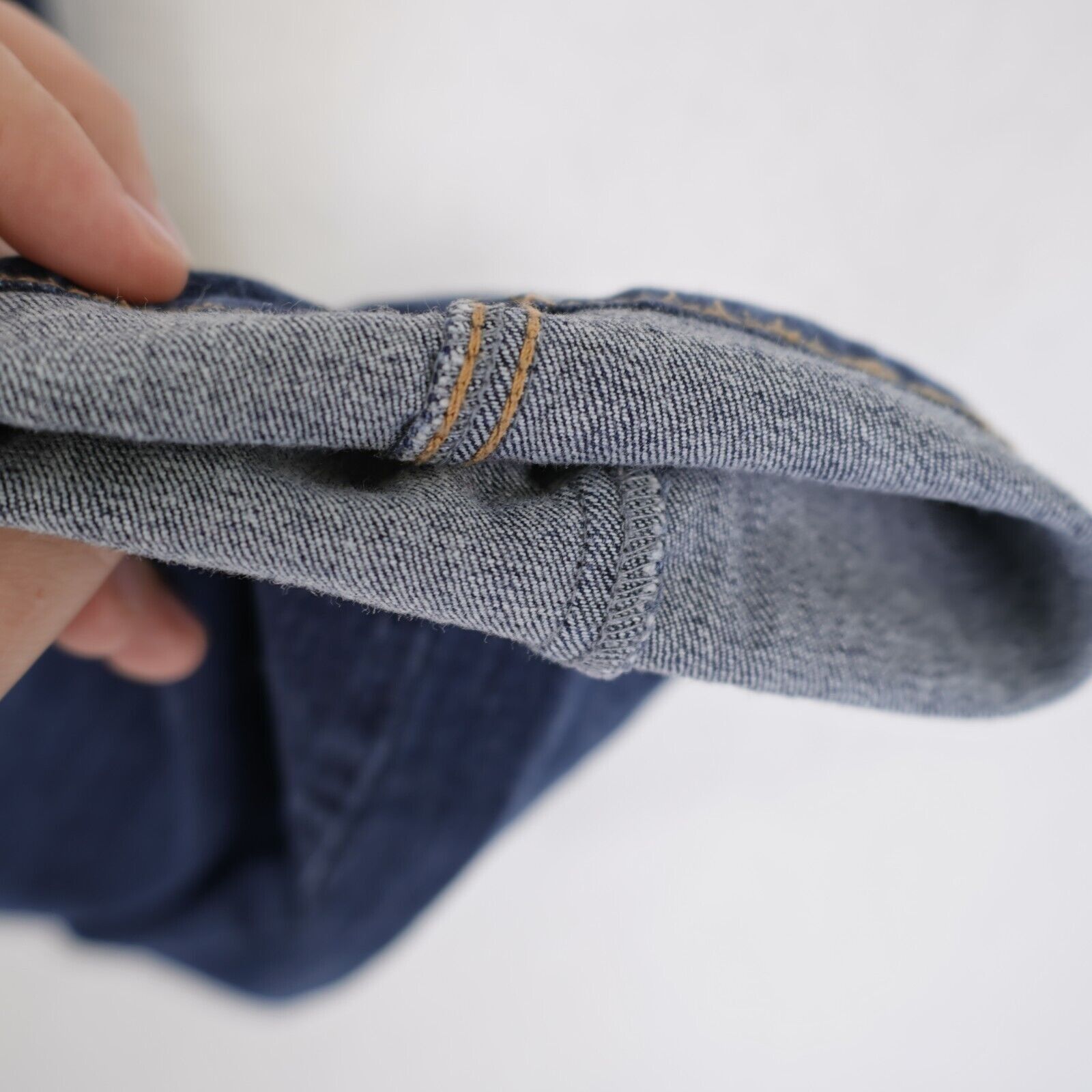 Liz Claiborne Liz Claiborne Classic Skinny Elastic Skinny Denim Blue Jeans Size 34" / US 12 / IT 48 - 7 Thumbnail