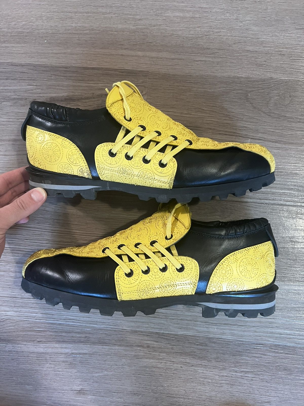 Kiko Kostadinov Kiko Kostadinov Haidu Lace Up Black/Yellow | Grailed