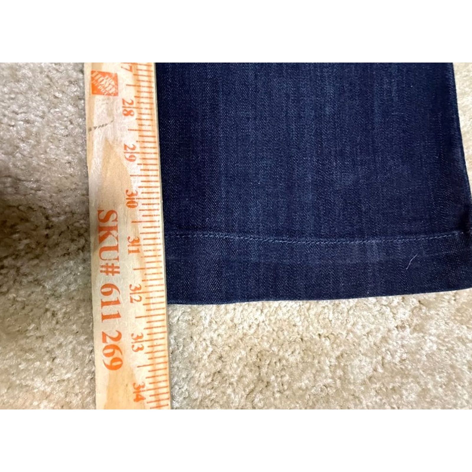 Eddie Bauer Eddie Bauer Jeans Womens 6 Bootcut Denim Jeans Blue 30x32 Regular Zip Pocket 5-Pocket Dresscode Classic Size 28" / US 6 / IT 42 - 7 Thumbnail