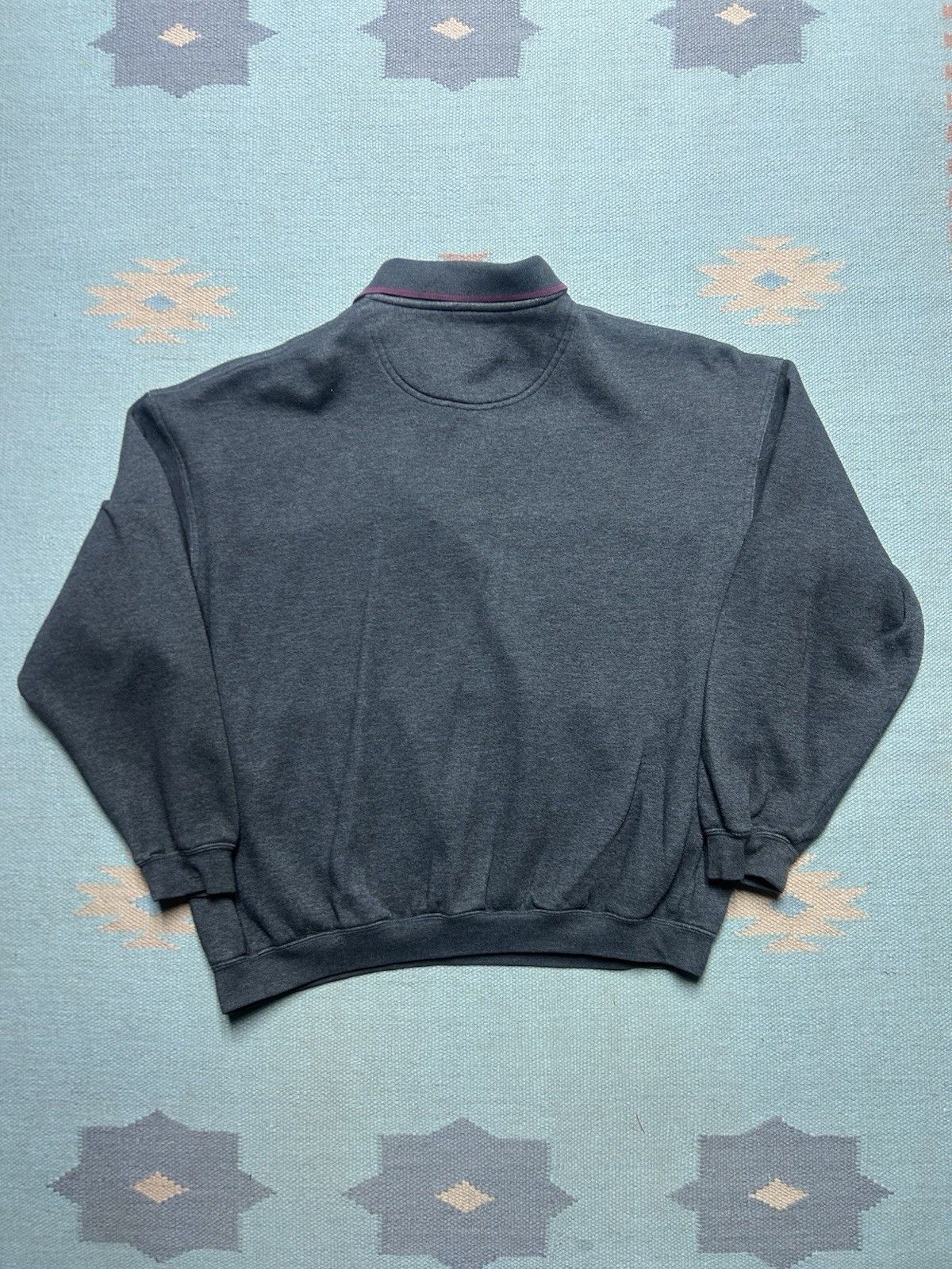 Vintage Vtg pullover sweatshirt safe harbor knit sweat Henley polo L Size US L / EU 52-54 / 3 - 6 Thumbnail