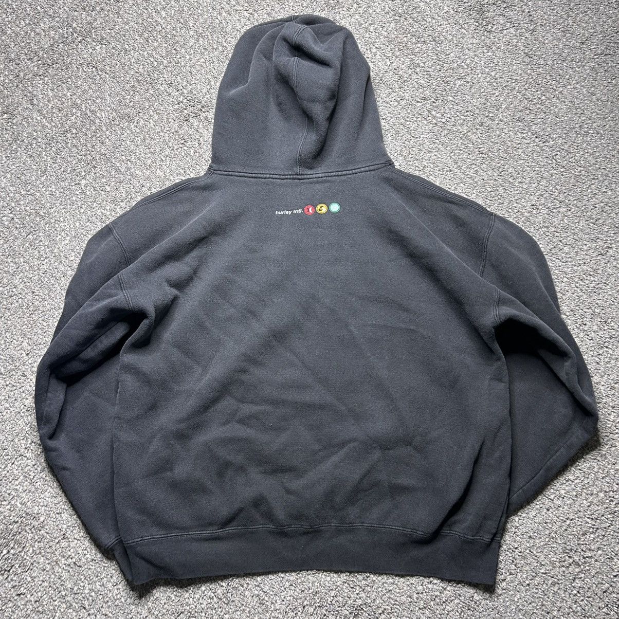Hurley × Vintage Y2K Hurley international faded black hoodie Size US L / EU 52-54 / 3 - 2 Thumbnail