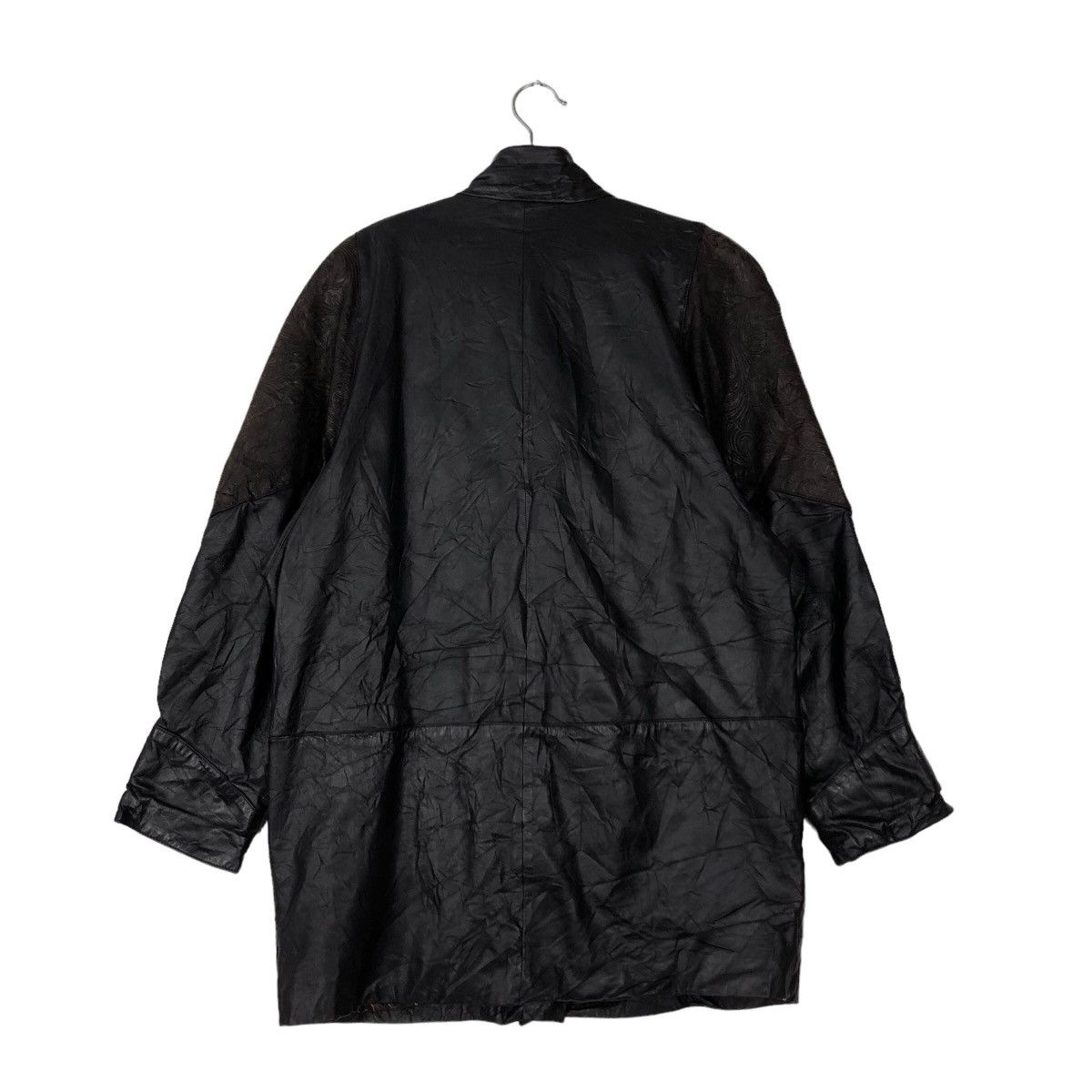 Japanese Brand 🔥VINTAGE CHORE GENUINE LEATHER JACKET NIGU MILAN JAPAN Size US M / EU 48-50 / 2 - 7 Thumbnail