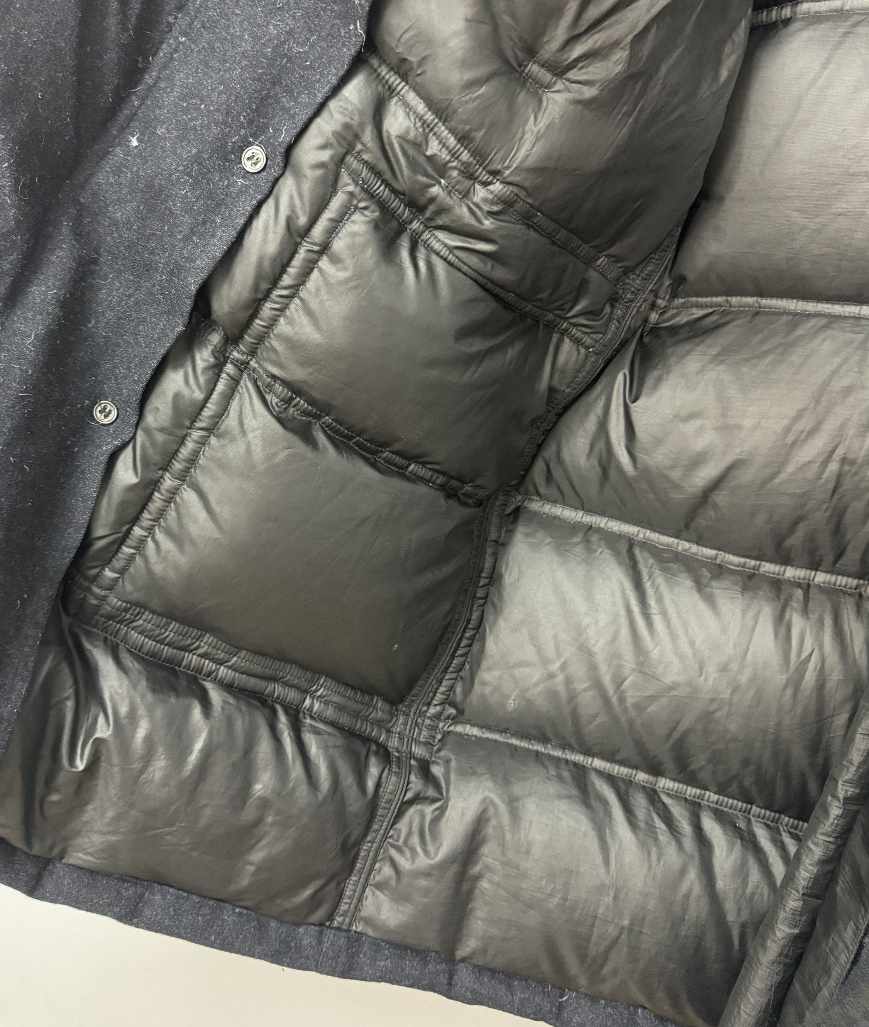 Burberry Burberry Sport Wool Down Jacket Coat Puffer Big Logo Size XL Size US XL / EU 56 / 4 - 15 Thumbnail