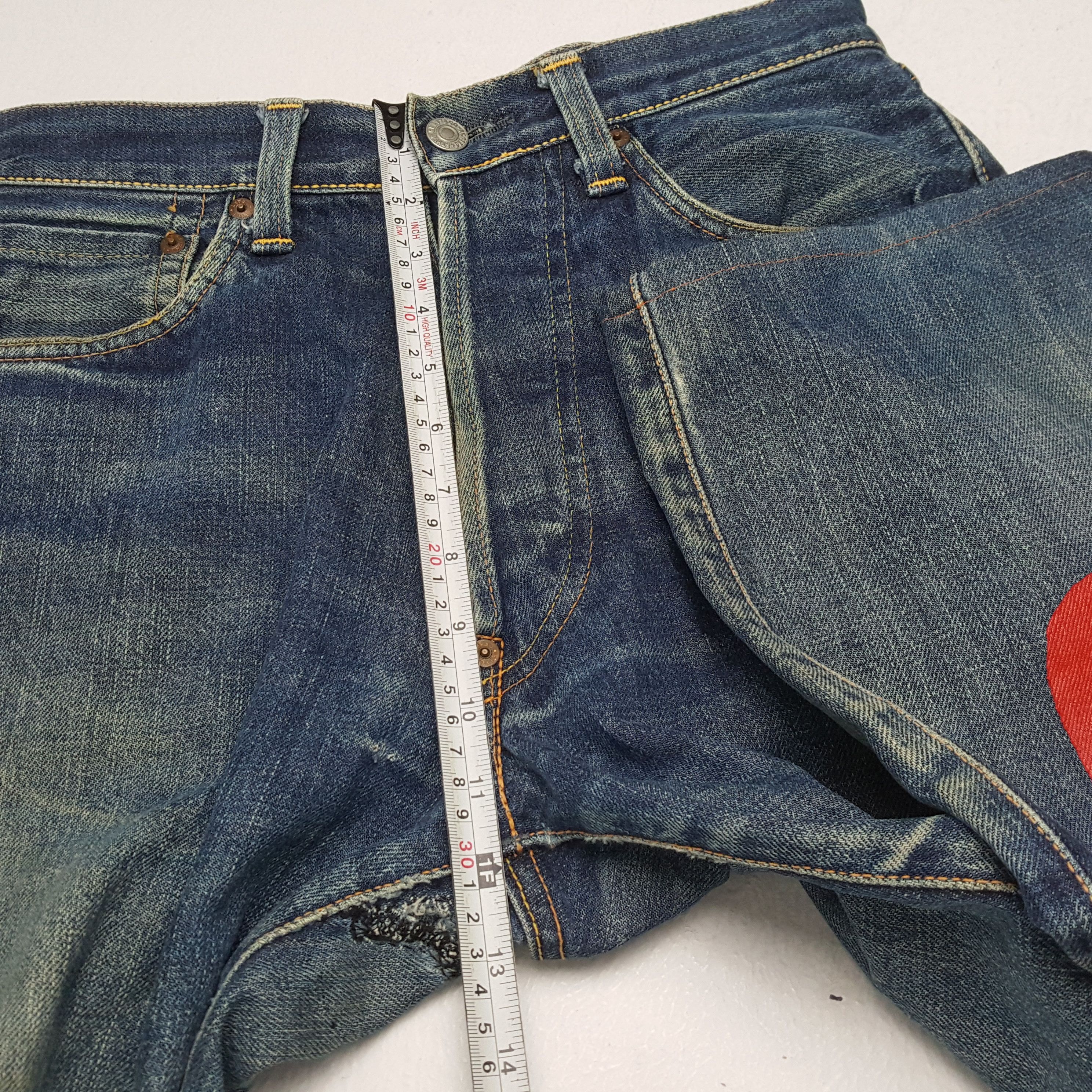 Evisu × Japanese Brand × Vintage EVIS Japanese Brand Streetwear Custom Daicock Jeans Size US 28 / EU 44 - 8 Thumbnail