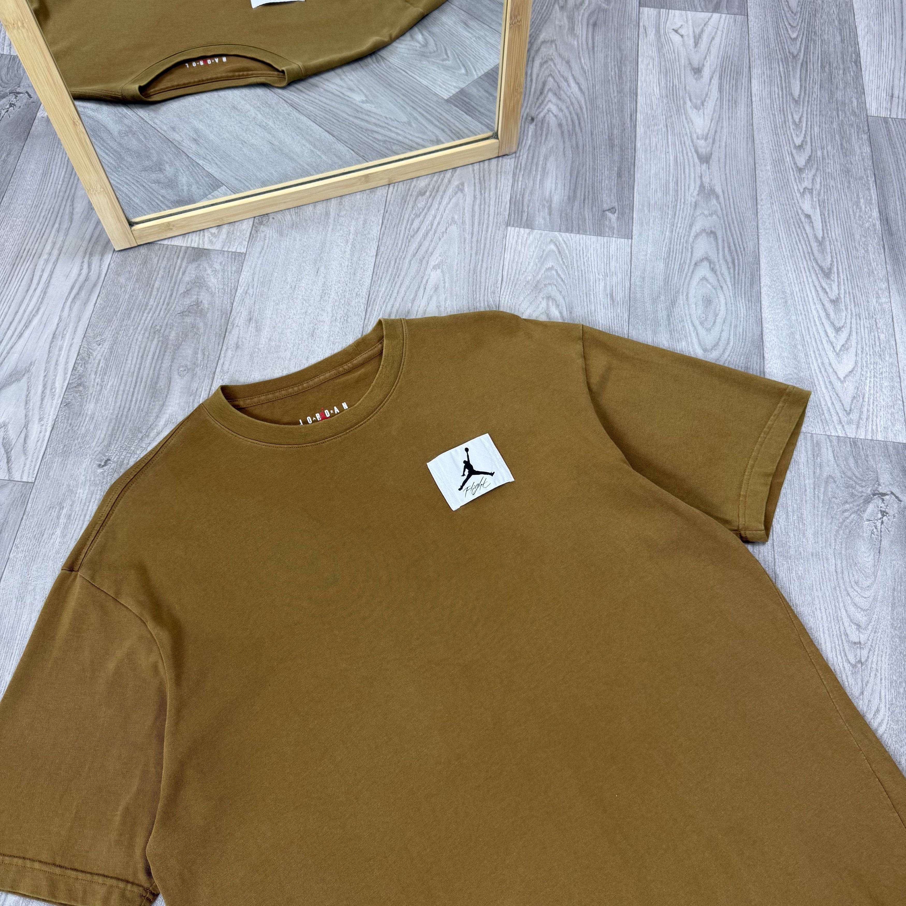 Jordan Brand Air Jordan Oversized Brown Tee Shirt Size US M / EU 48-50 / 2 - 5 Thumbnail