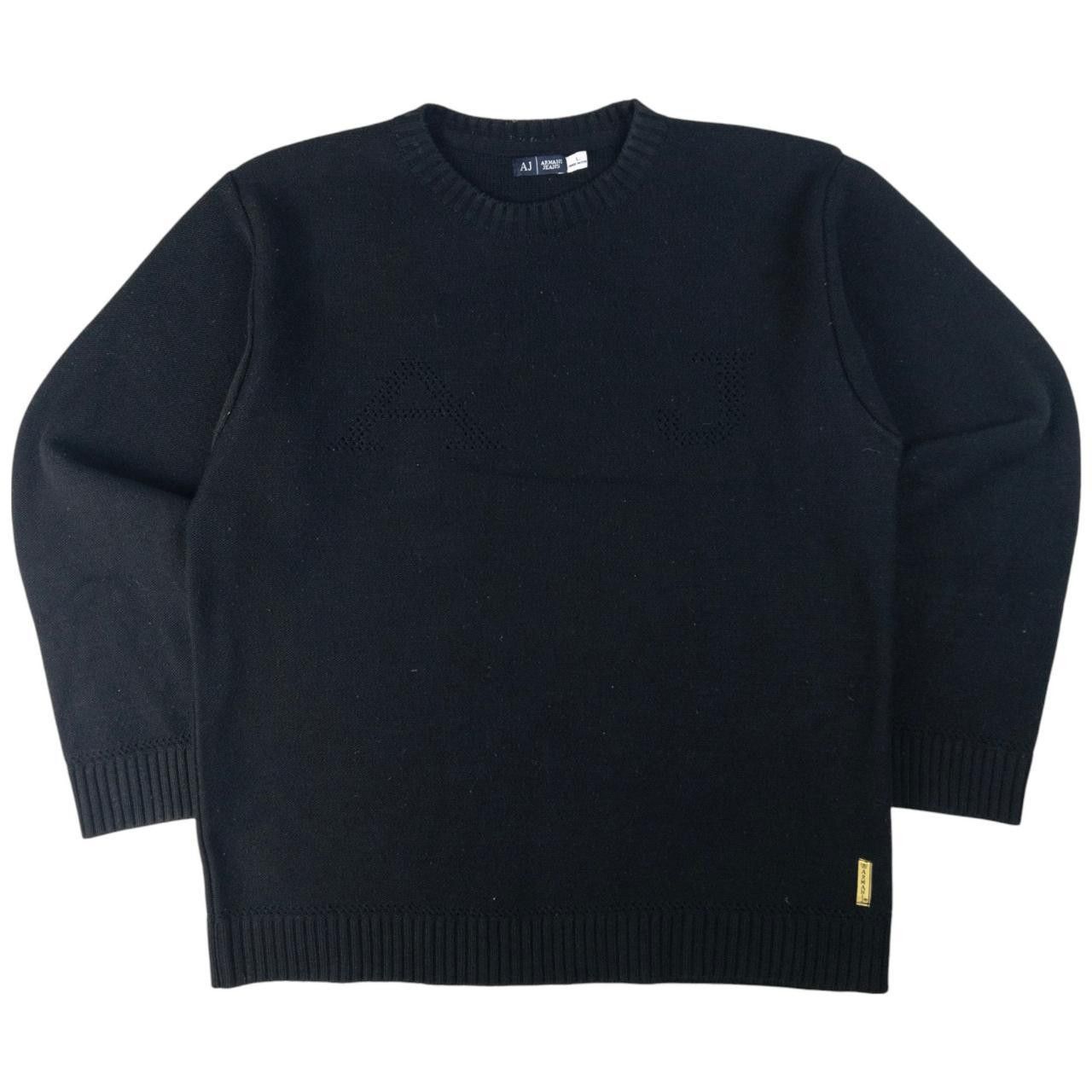 Armani Vintage Armani Jeans Knitted Jumper Size L Size US L / EU 52-54 / 3 - 1 Thumbnail