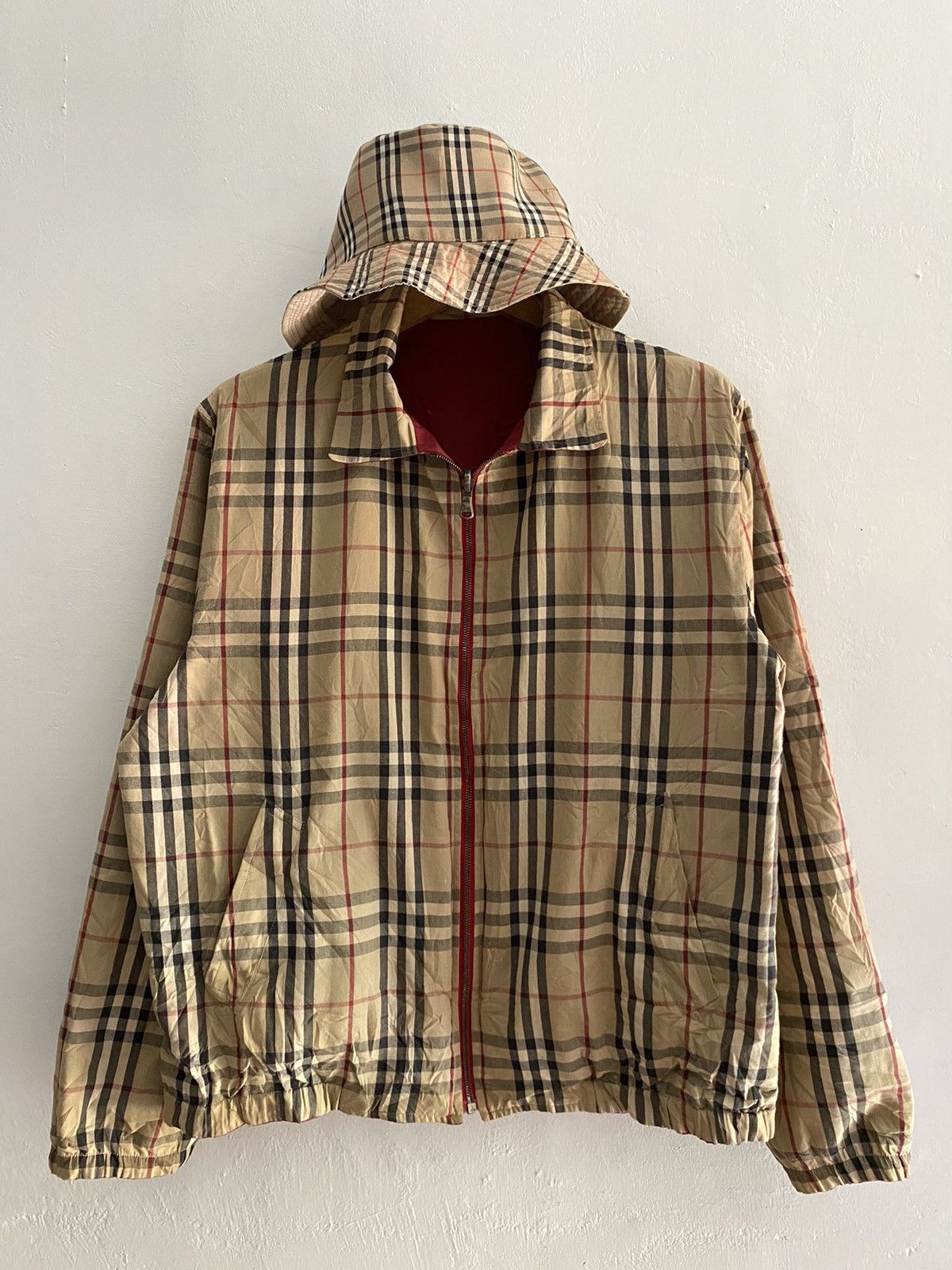 Burberry Vintage burberry reversible tartan jacket Size US L / EU 52-54 / 3 - 6 Thumbnail