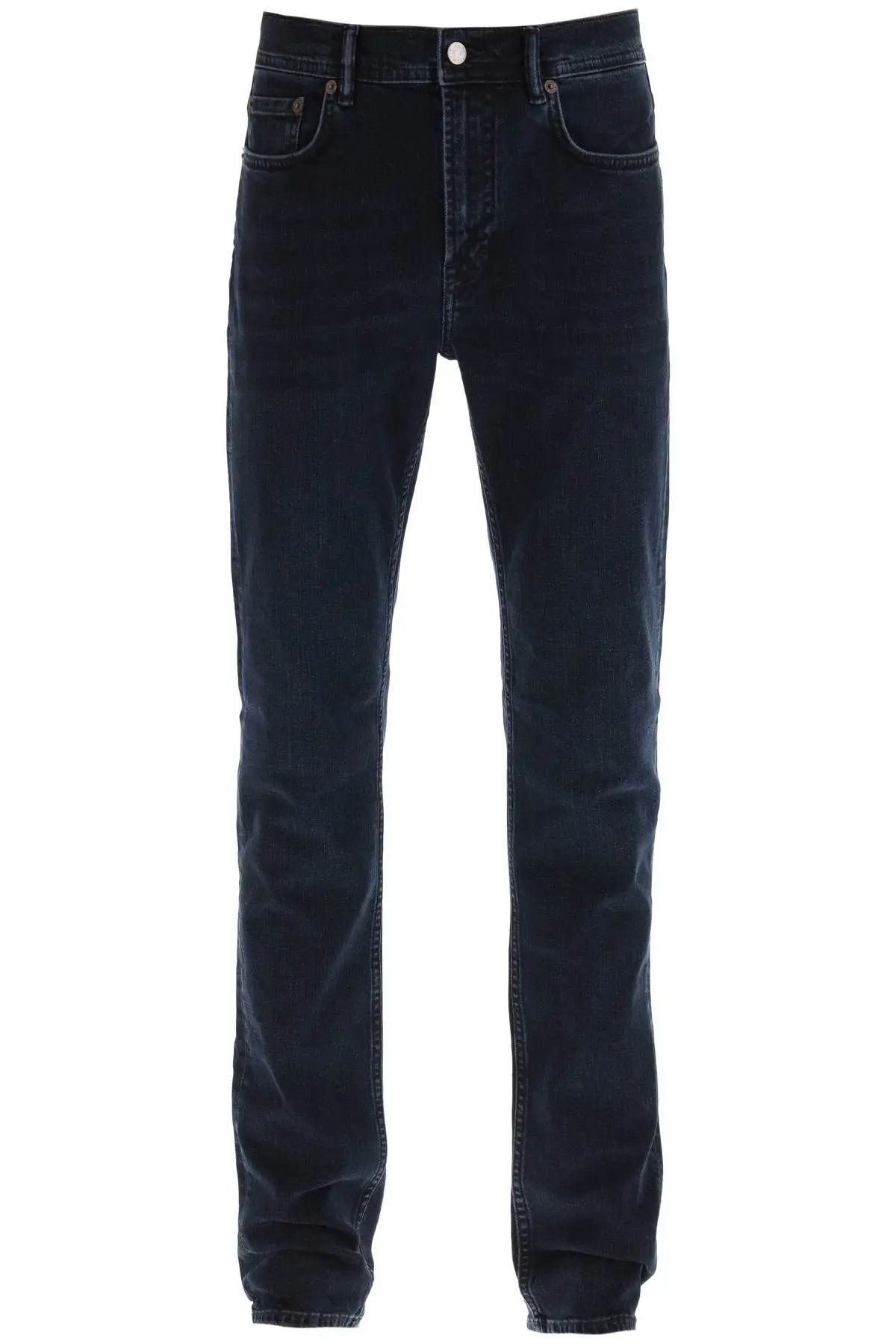image of Acne Studios O1S22I1N1223 Organic Denim Slim Jeans In Blue, Men's (Size 31)