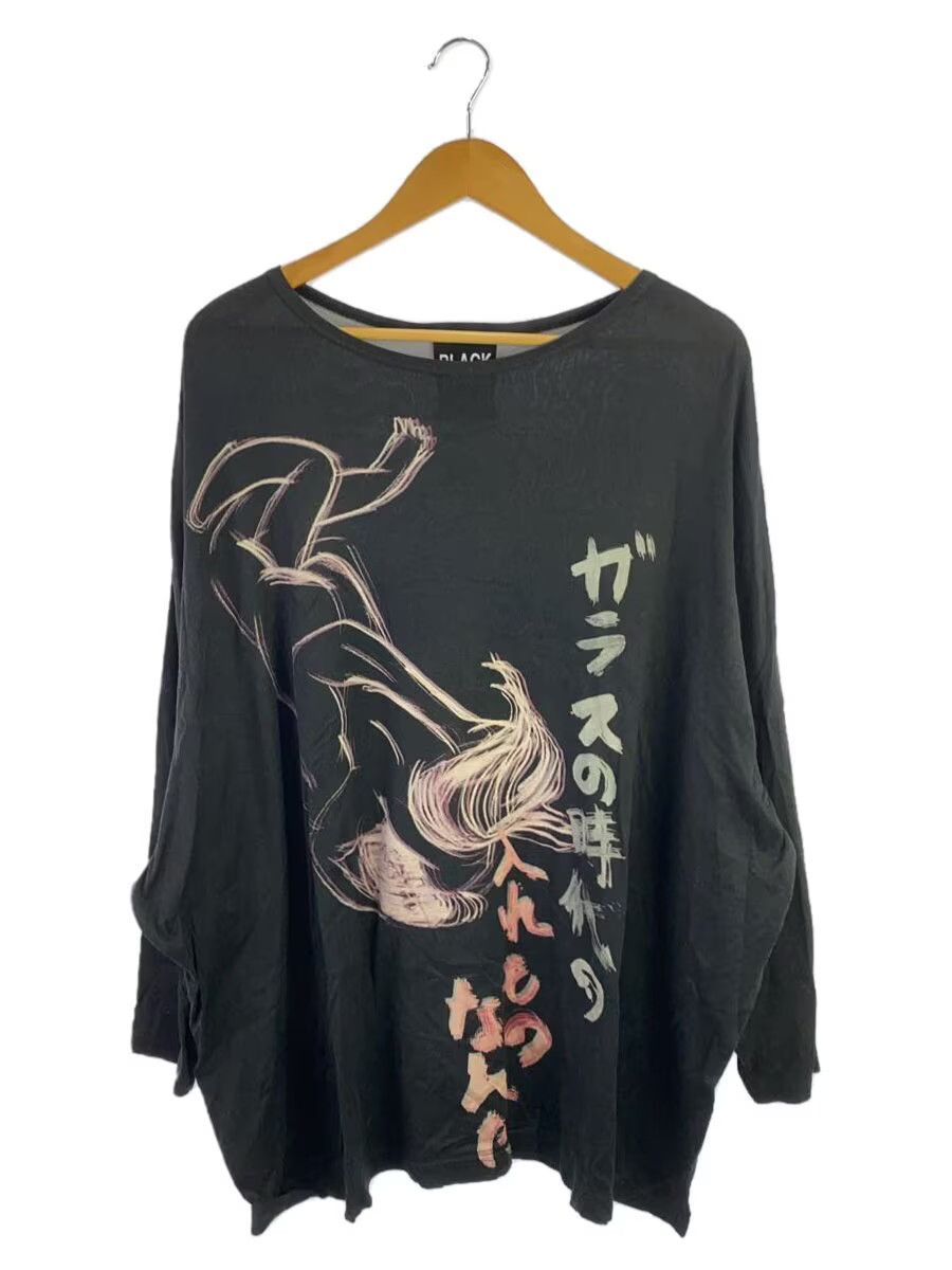 Yohji Yamamoto BLACK Scandal Yohji Yamamoto long sleeve t-shirt Size US M / EU 48-50 / 2 - 1 Thumbnail