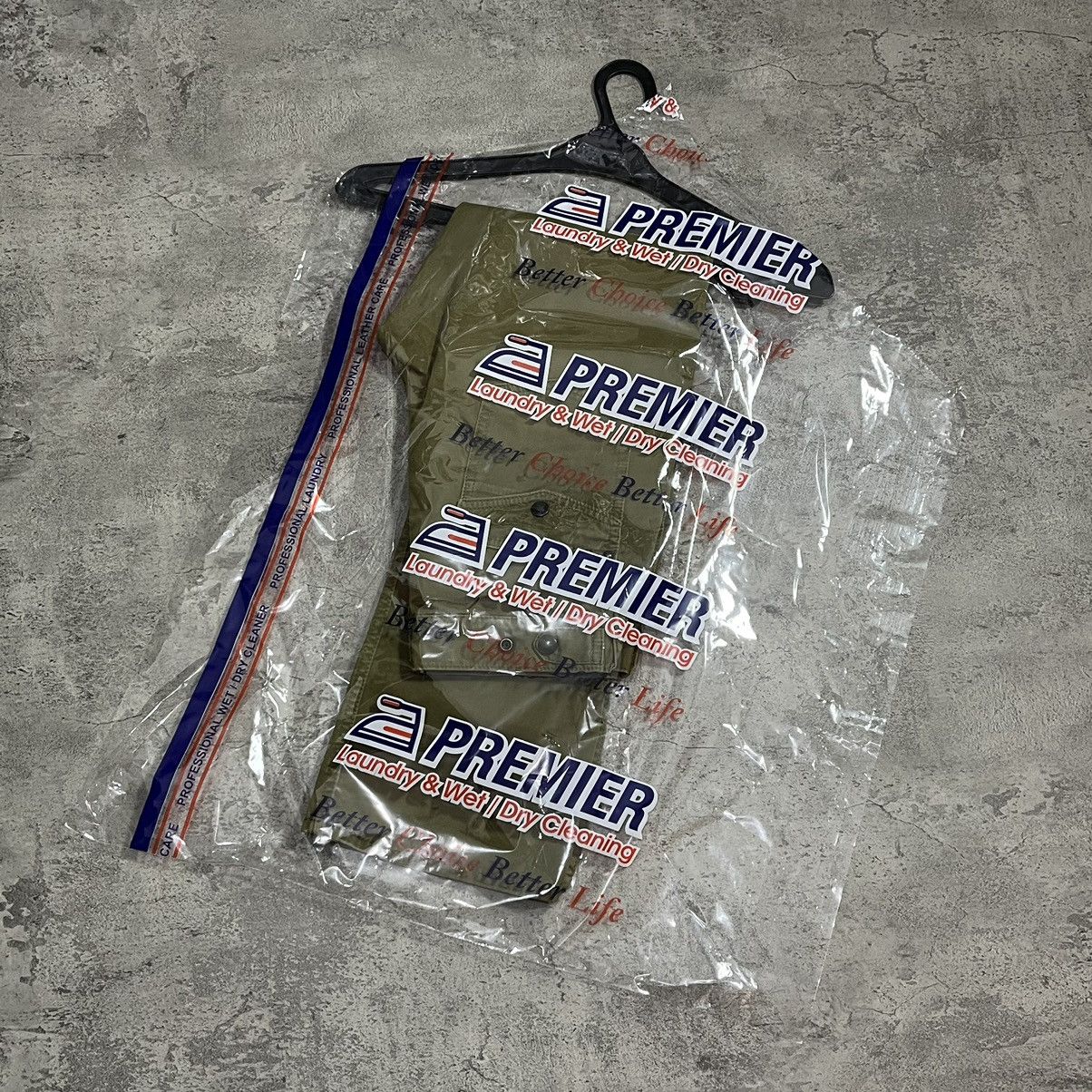 N.Hoolywood N-Hoolywood Bootcut Workpants - Olive Size US 28 / EU 44 - 3 Thumbnail