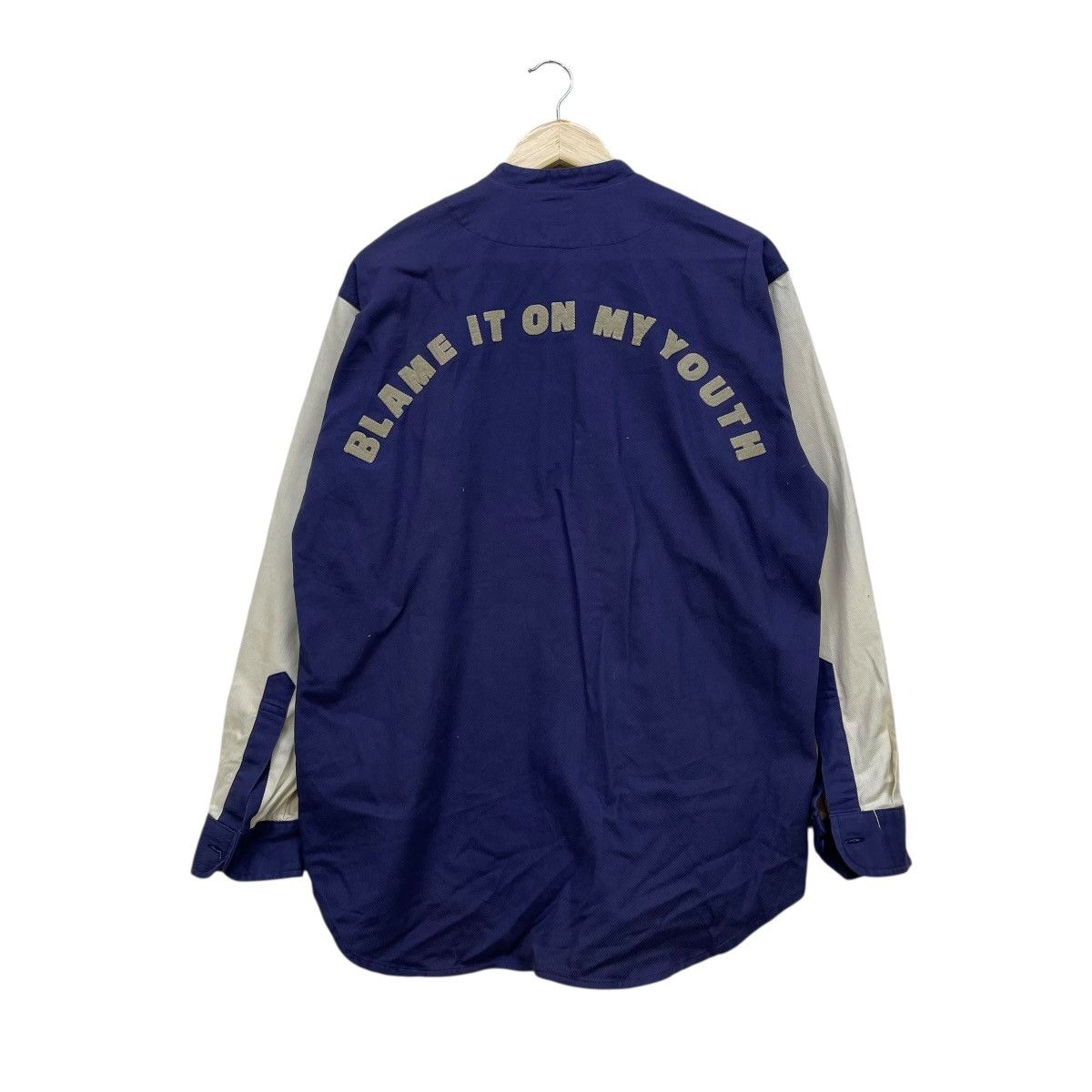 Karl Helmut 💥Japanese Brand Karl Helmut Blame It On My Youth Jacket Size US M / EU 48-50 / 2 - 2 Thumbnail