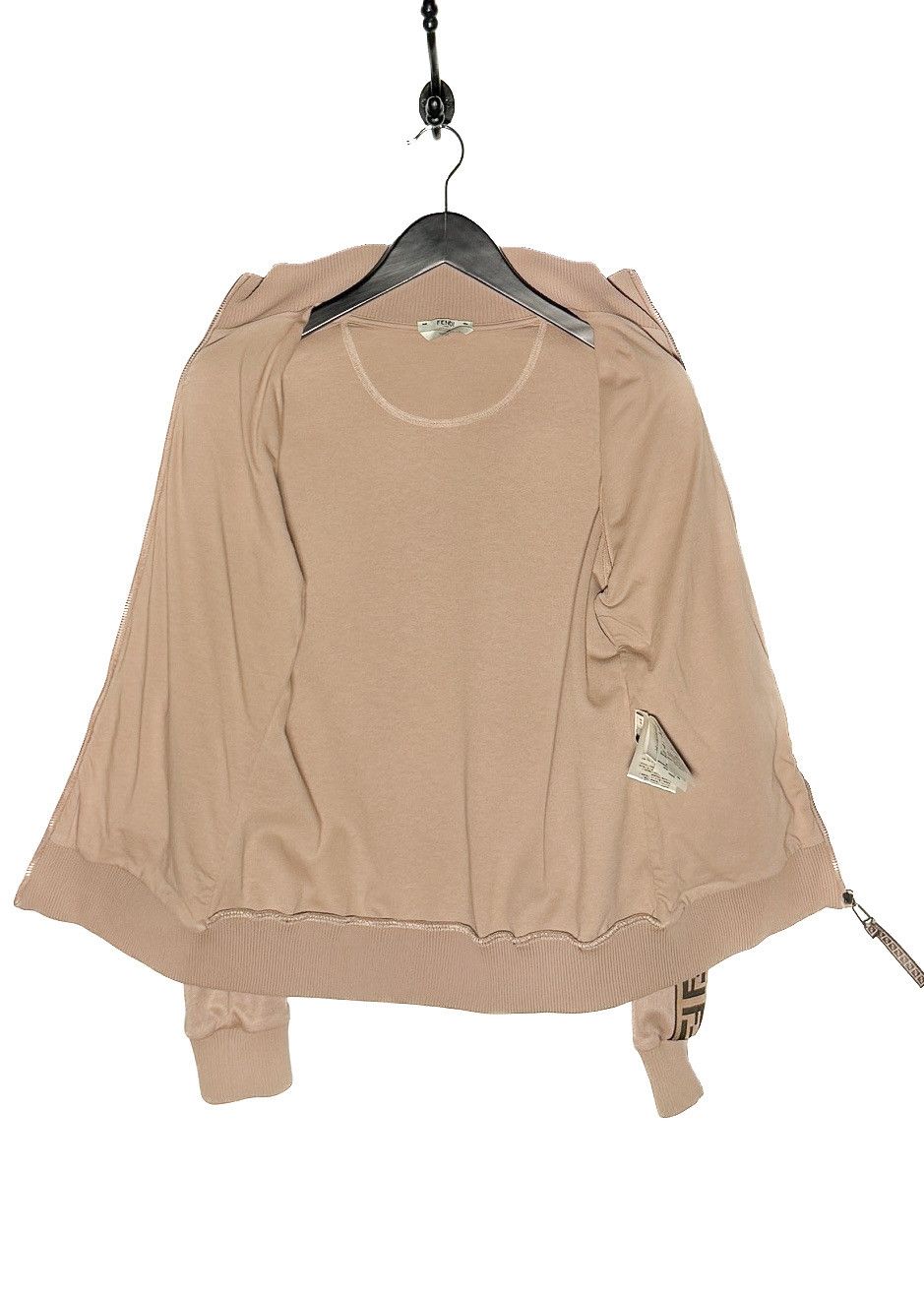 Fendi Fendi Beige Forever Fendi Zucca Sleeves Track Jacket Size L / US 10 / IT 46 - 8 Thumbnail