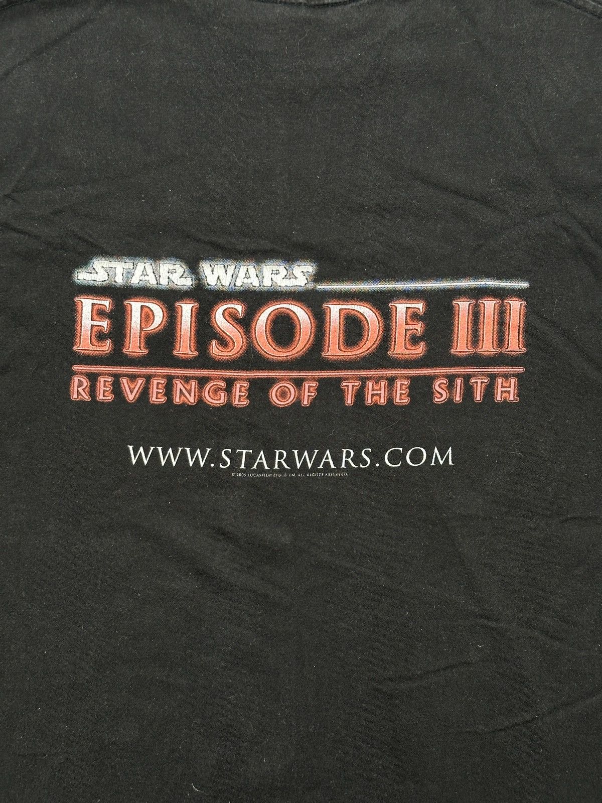 Star Wars Vintage 2005 Star Wars Episode III 3 Revenge of the Sith Tee Size US M / EU 48-50 / 2 - 6 Thumbnail