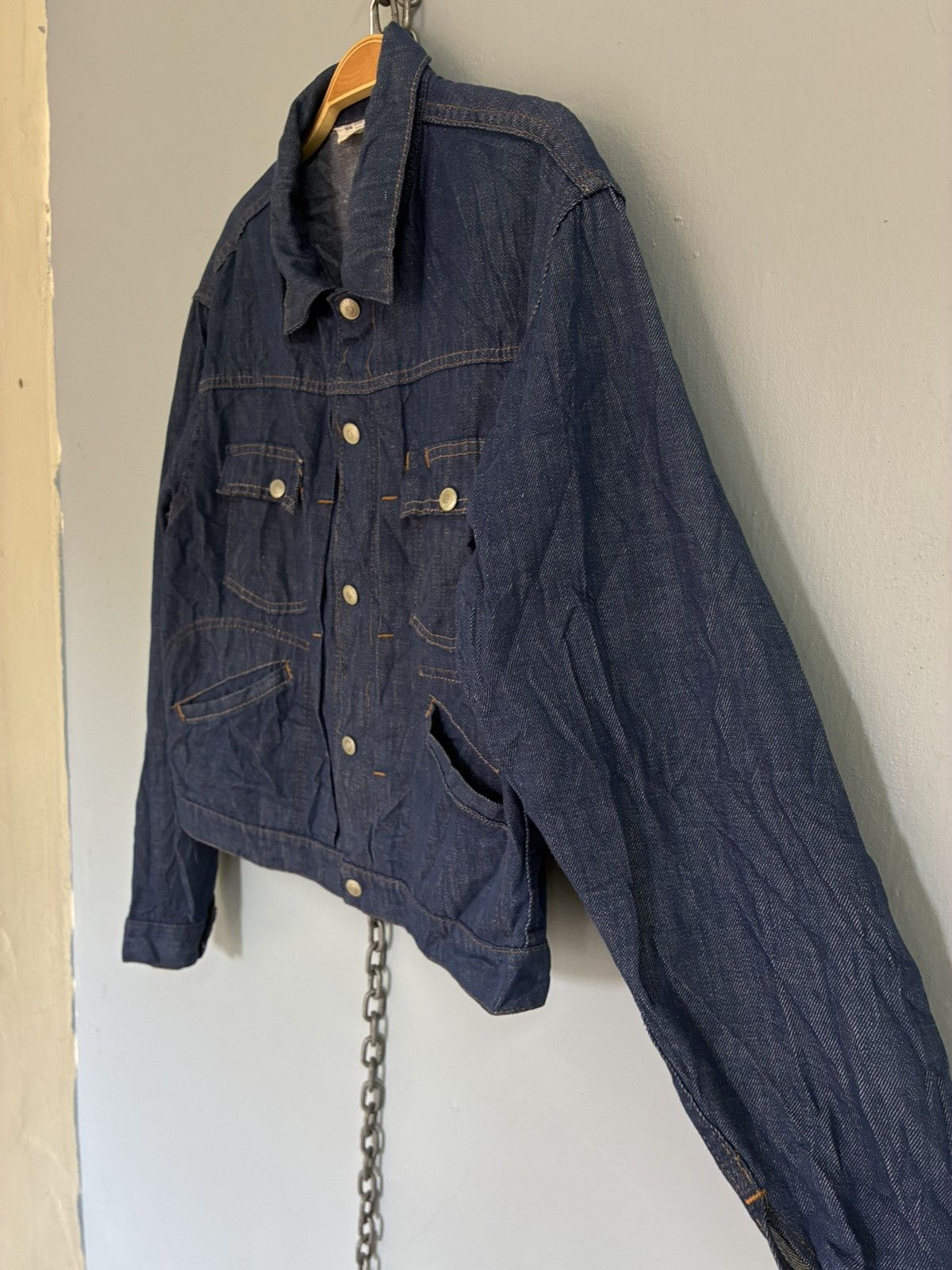 Vintage Vintage 70s Ranchcraft Denim Selvage jacket Size US L / EU 52-54 / 3 - 7 Thumbnail