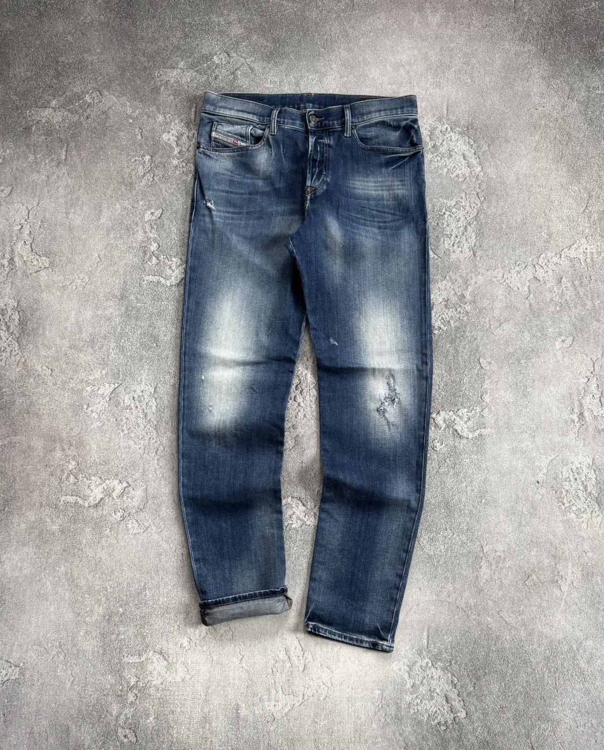 Diesel Diesel 31/34 D-Fining denim pants jeans trousers distressed Size US 31 - 7 Thumbnail