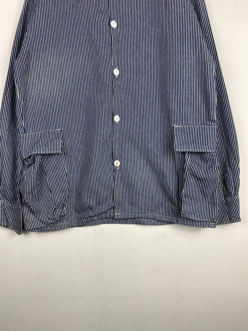 Vintage vintage haystack hickory striped denim jacket made in usa Size US XL / EU 56 / 4 - 3 Thumbnail