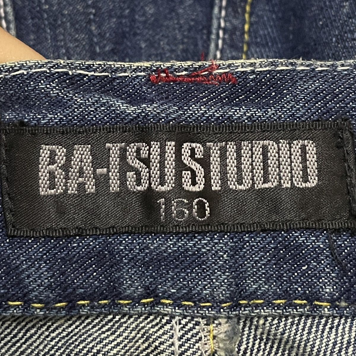 Hysteric Glamour × Japanese Brand × Vintage Rare Design Vintage Brand Bat-sub Studio Jeans 1990s Size US 30 / EU 46 - 9 Thumbnail