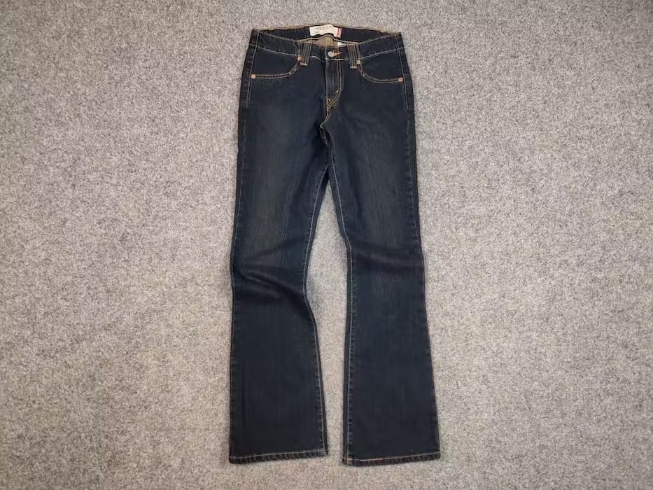 Levi's Vintage 90s New Levis 525 Bootcut Flared Denim Women's Jeans Size 30" / US 8 / IT 44 - 7 Thumbnail