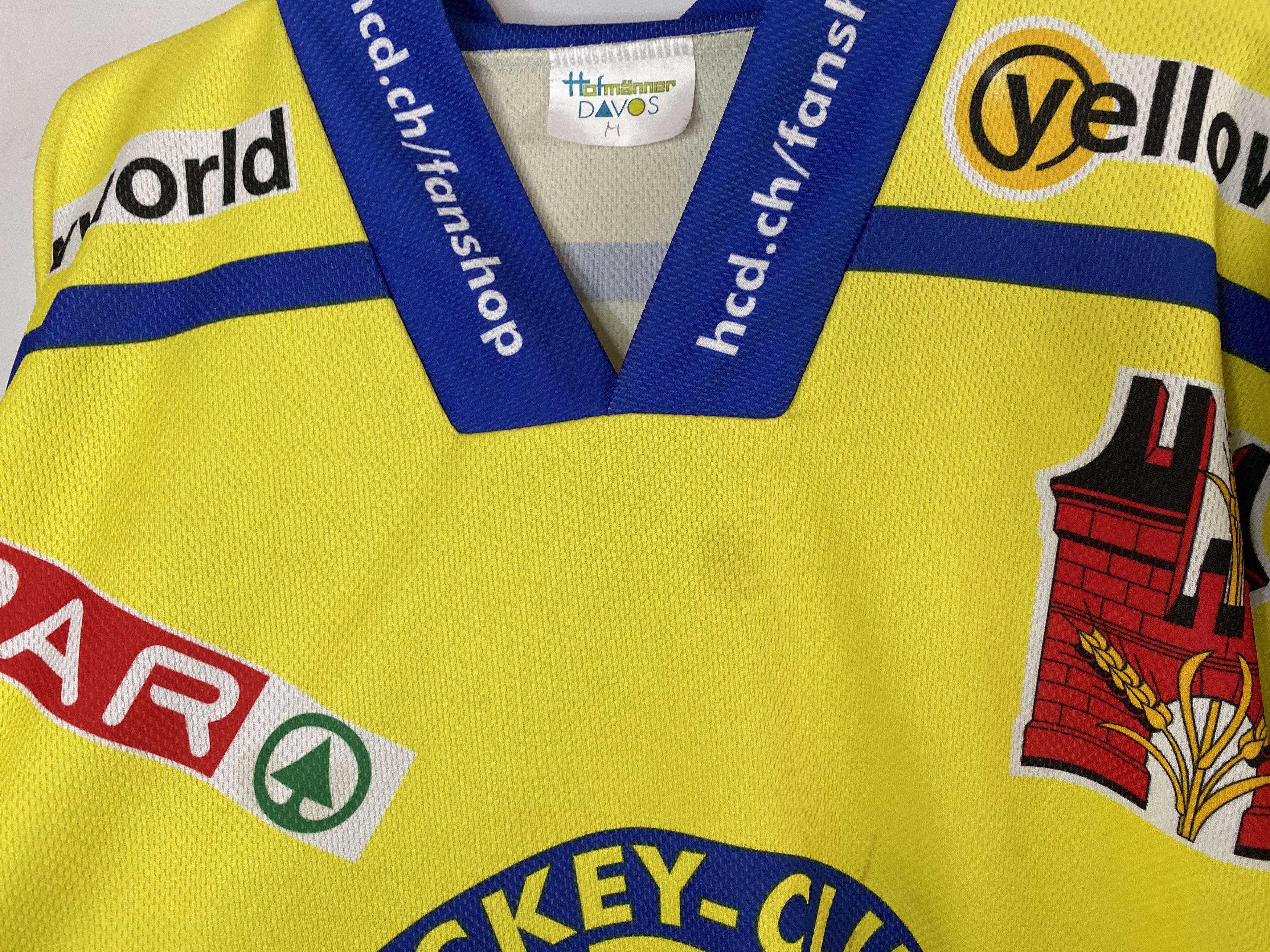 NHL × Vintage HC DAVOS 2003 2004 ICE HOCKEY SHIRT JERSEY SIZE M Size US M / EU 48-50 / 2 - 5 Thumbnail