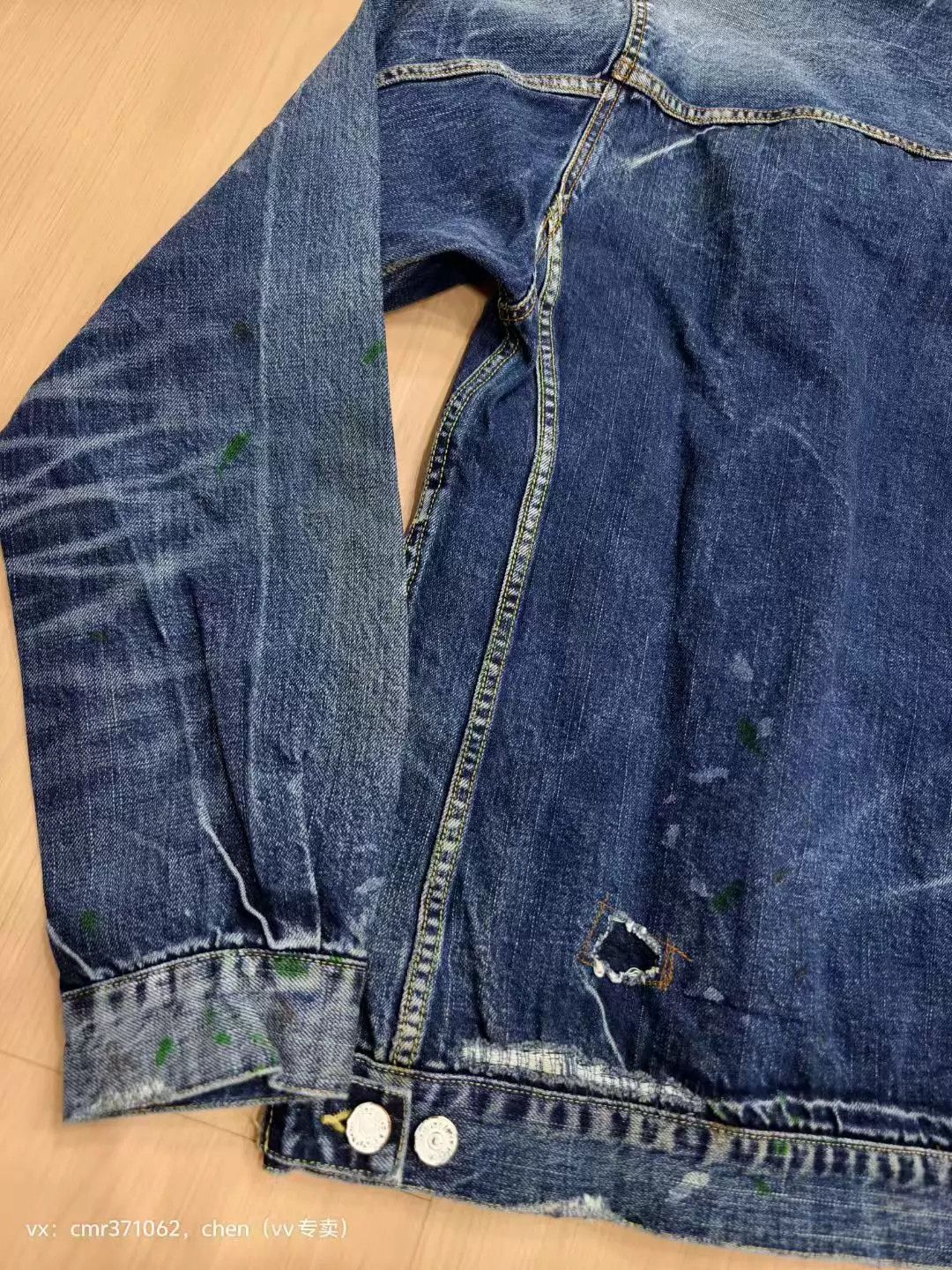 Visvim VISVIM 21SS 101 JKT D1005 Dry Salted Oil Stain 1,4 Size US S / EU 44-46 / 1 - 7 Thumbnail