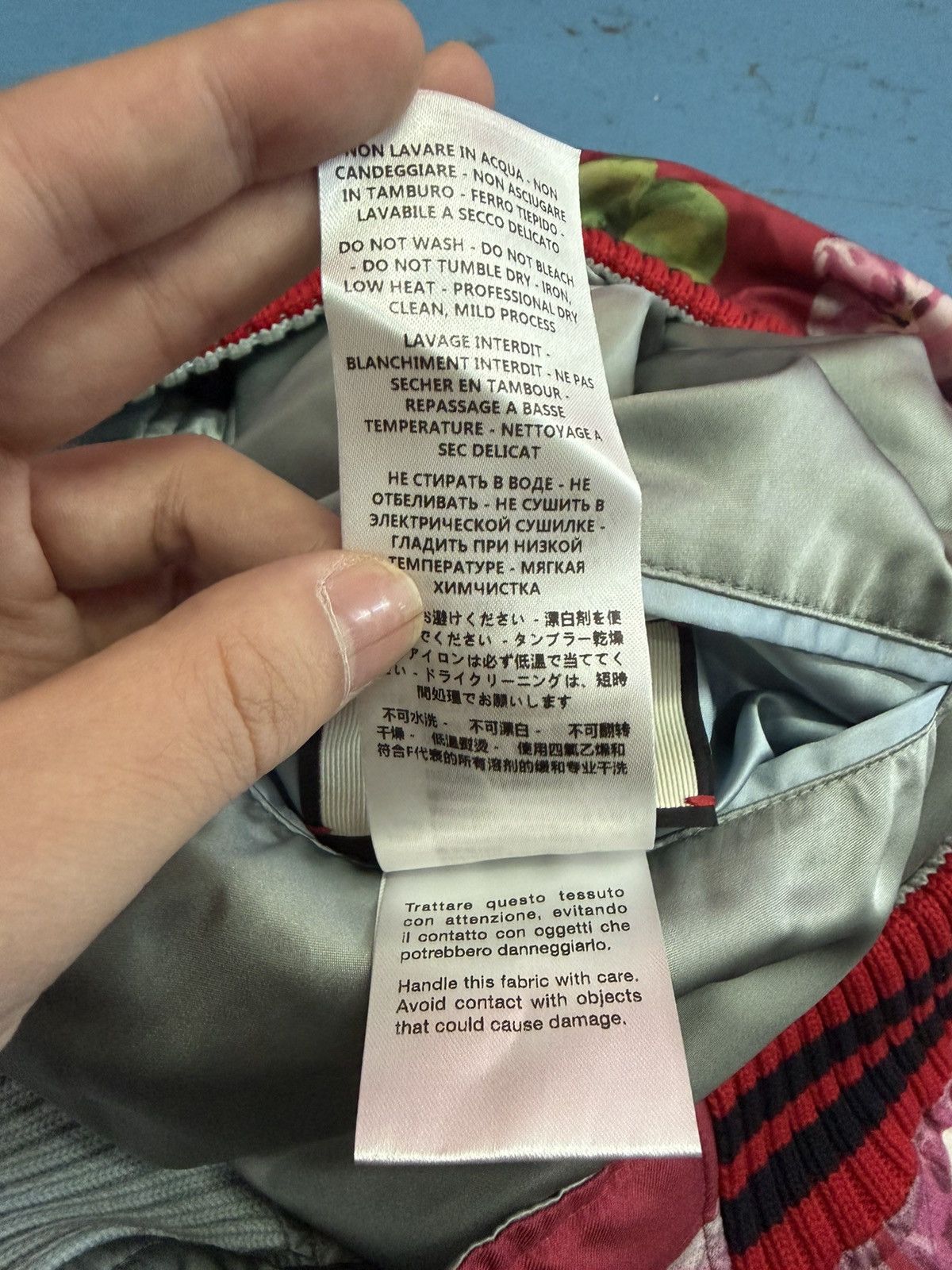 Gucci GUCCI FLOWER SILK BOMBER Size US L / EU 52-54 / 3 - 8 Thumbnail