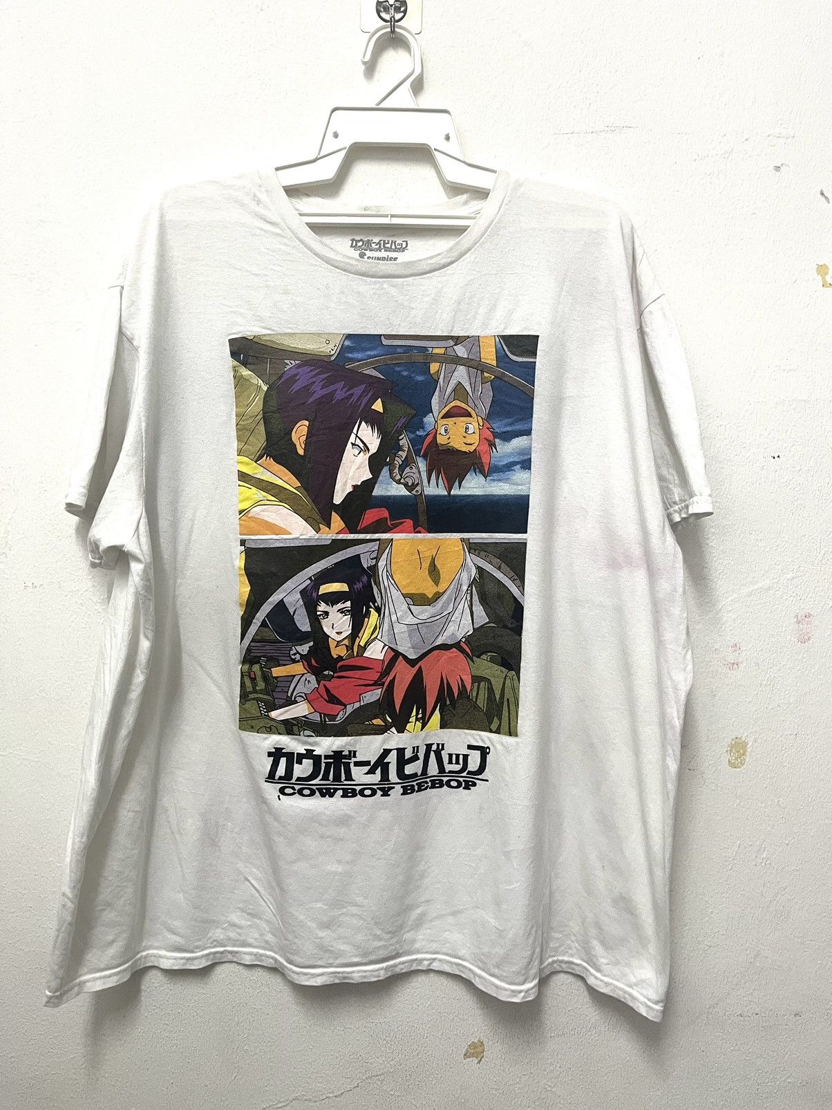 Cowboy Bepop Photo Tee Anime Cartoon Japanase Vintage (A)