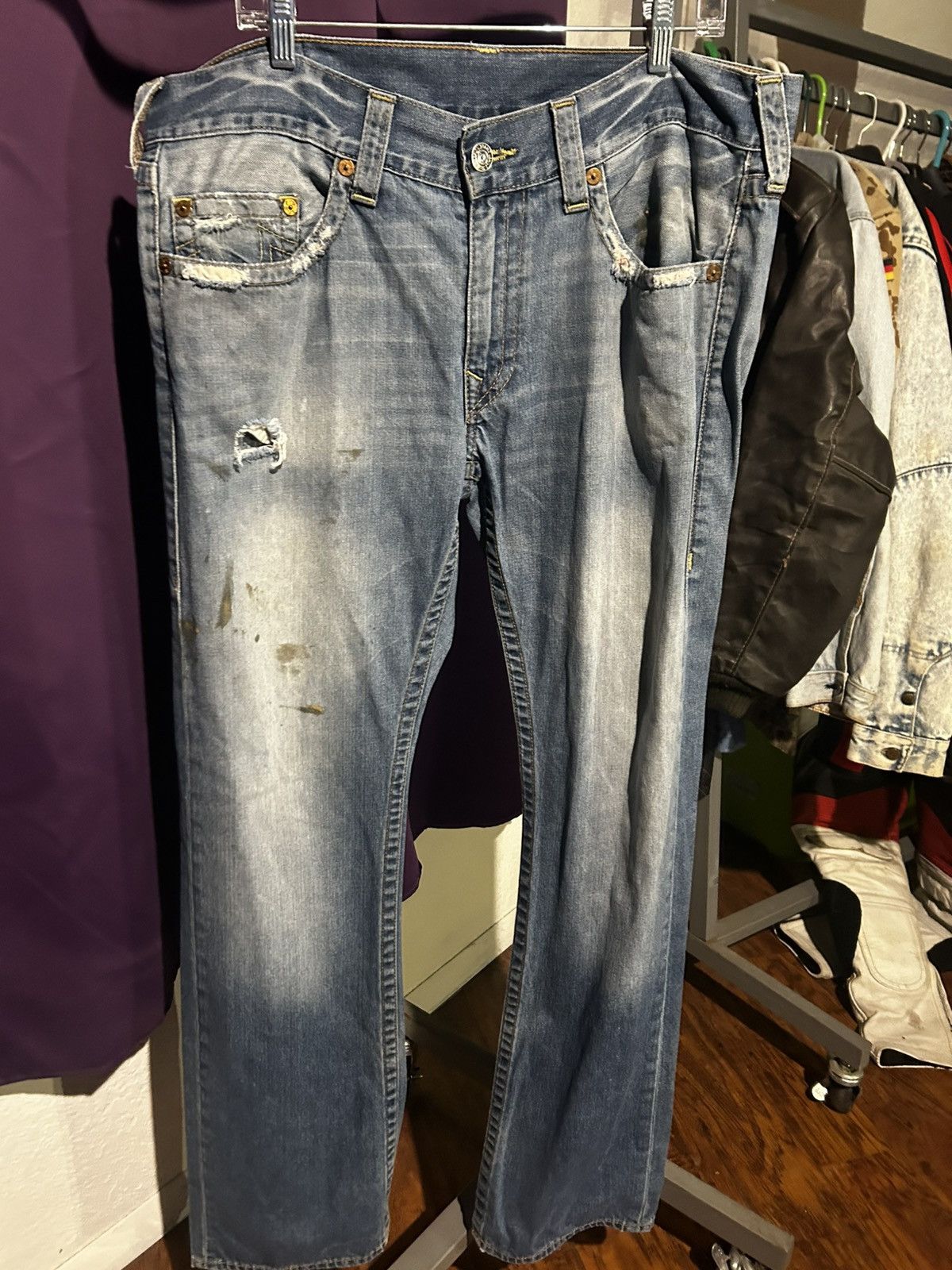 True Religion True Religion Straight Cut Jeans Size US 36 / EU 52 - 1 Thumbnail