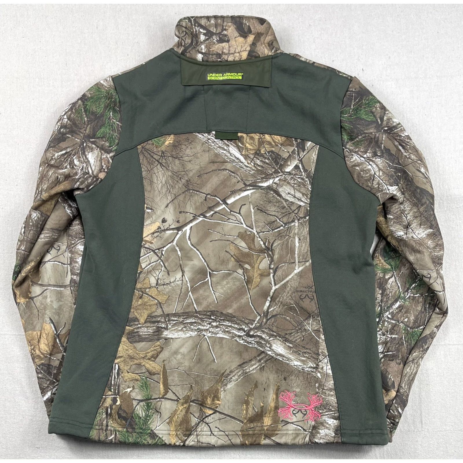 Under Armour Under Armour Jacket Women RealTree Scent Control UA Storm Full Zip Breathable Multicolor Pink Size M Womens Size M / US 6-8 / IT 42-44 - 2 Thumbnail