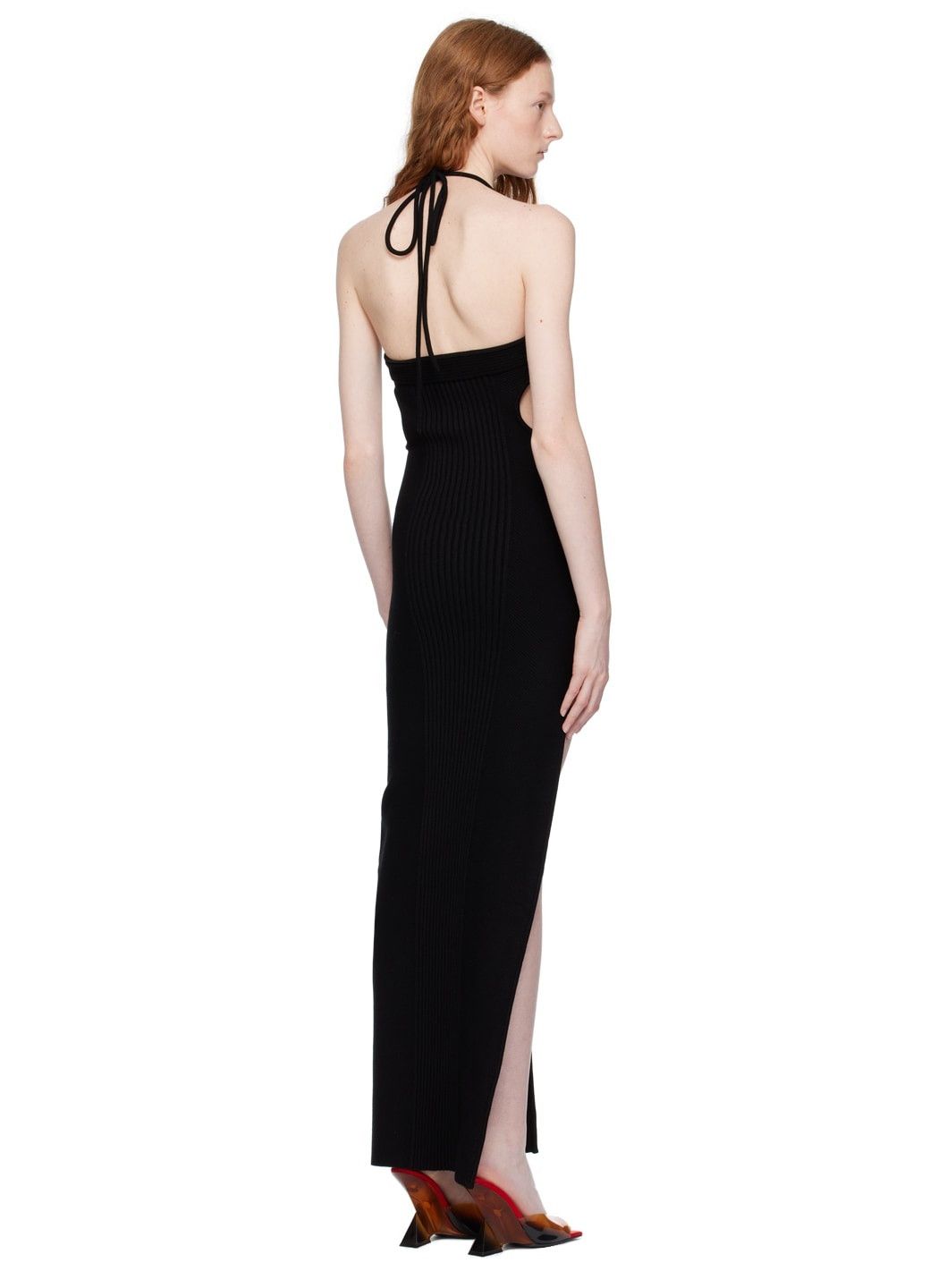 Off-White o1y1125 Maxi Dress in Black Size XS / US 0-2 / IT 36-38 - 3 Thumbnail