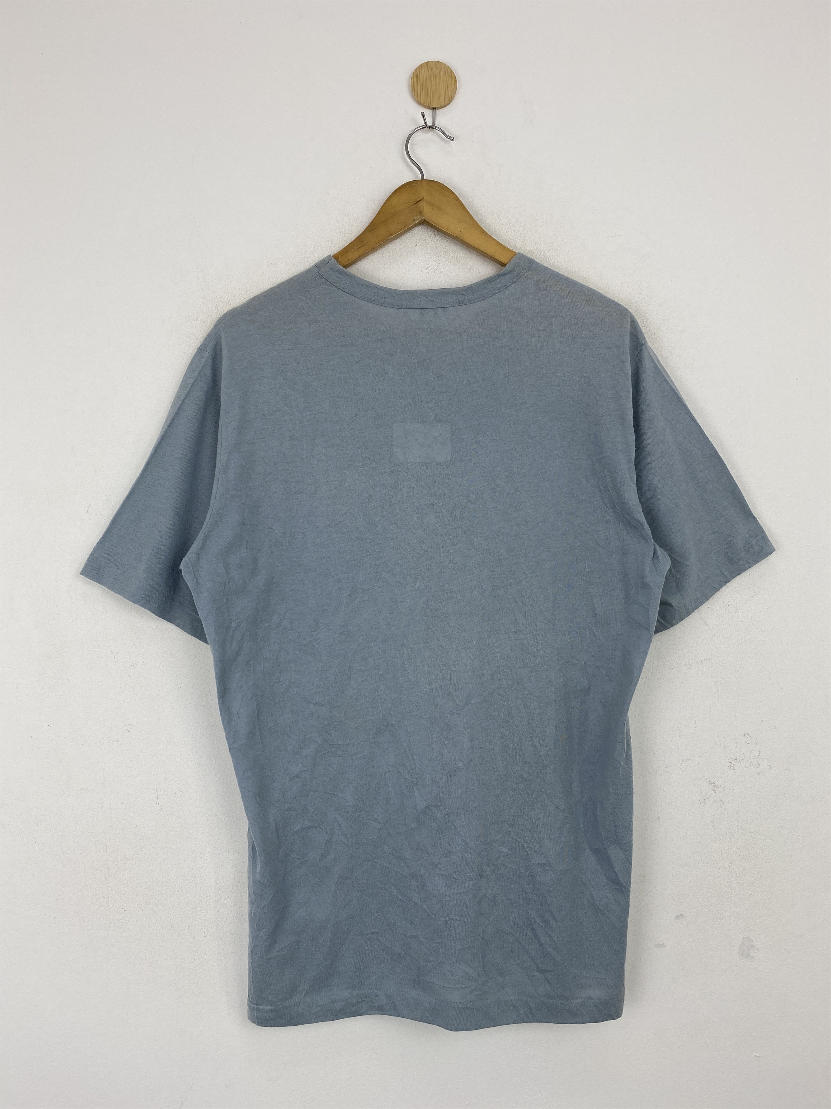 Designer Vintage Yohji Yamamoto Plain Made In Japan Tee Shirt TA0631 Size US L / EU 52-54 / 3 - 3 Thumbnail