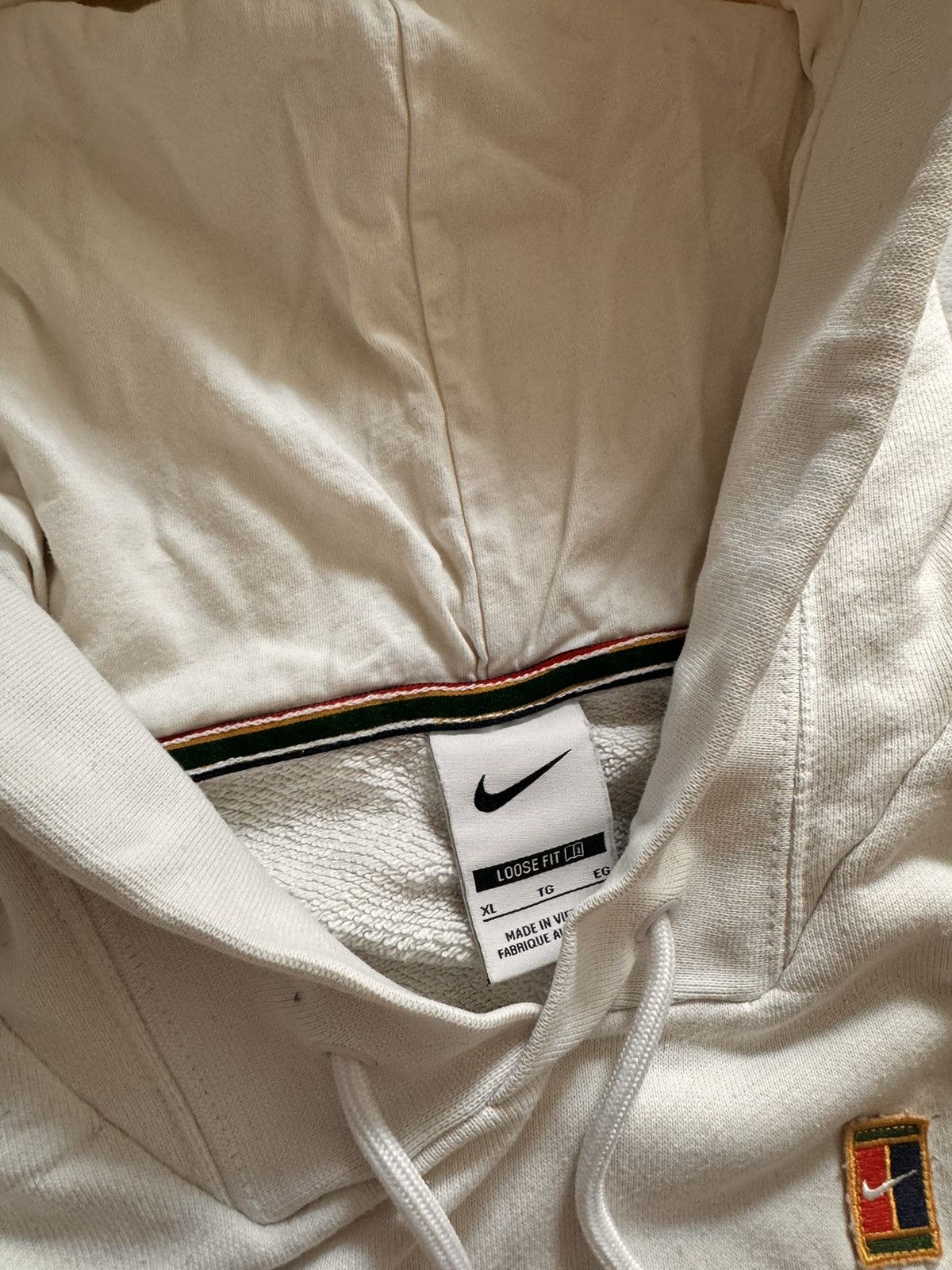 Nike × Vintage NIKE VINTAGE CENTER LOGO OVERSIZE BOXY HOODIE Size US XL / EU 56 / 4 - 6 Thumbnail