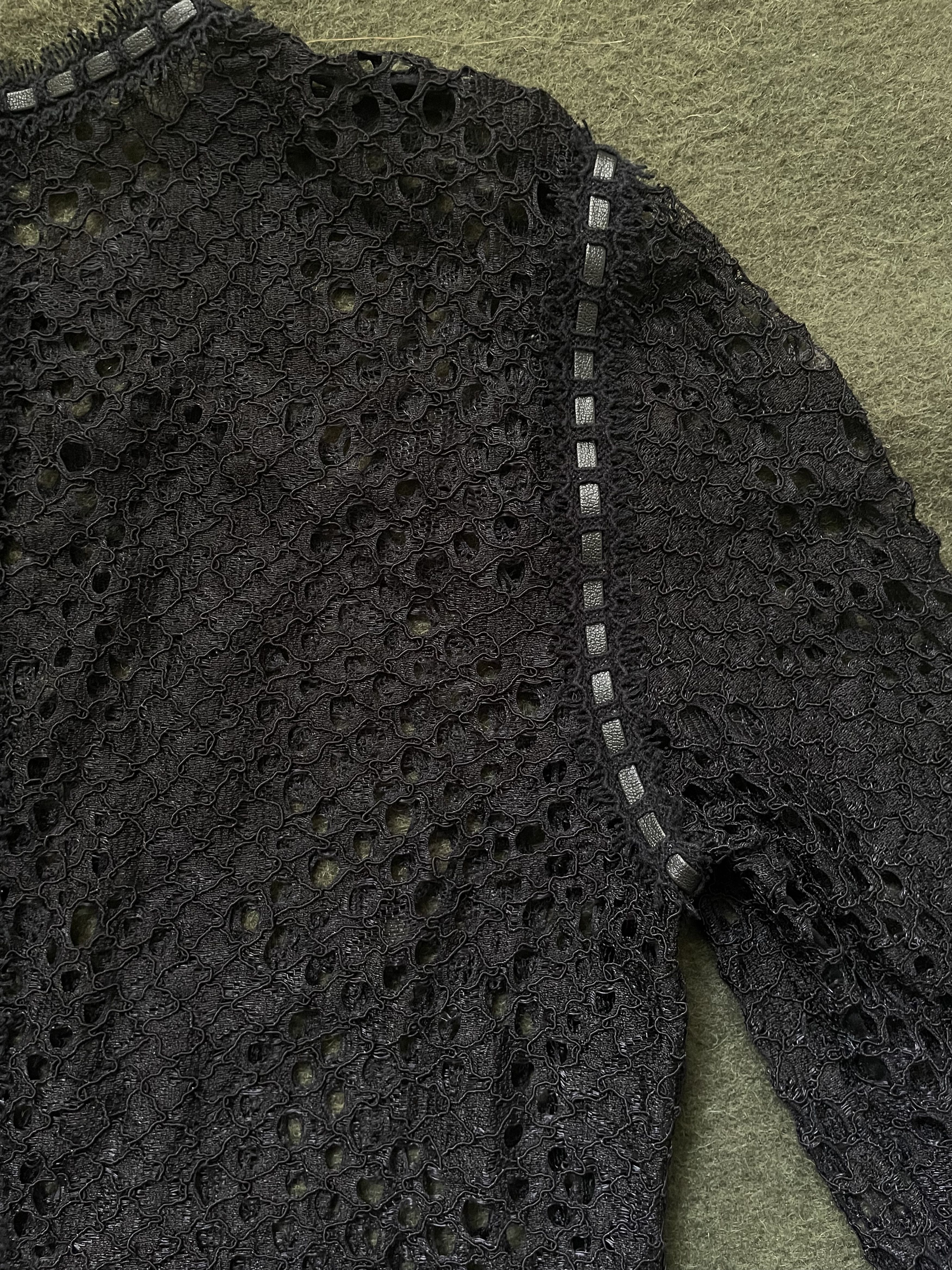 Alexander Wang Lace Mesh Longsleeve Top Size M / US 6-8 / IT 42-44 - 9 Thumbnail