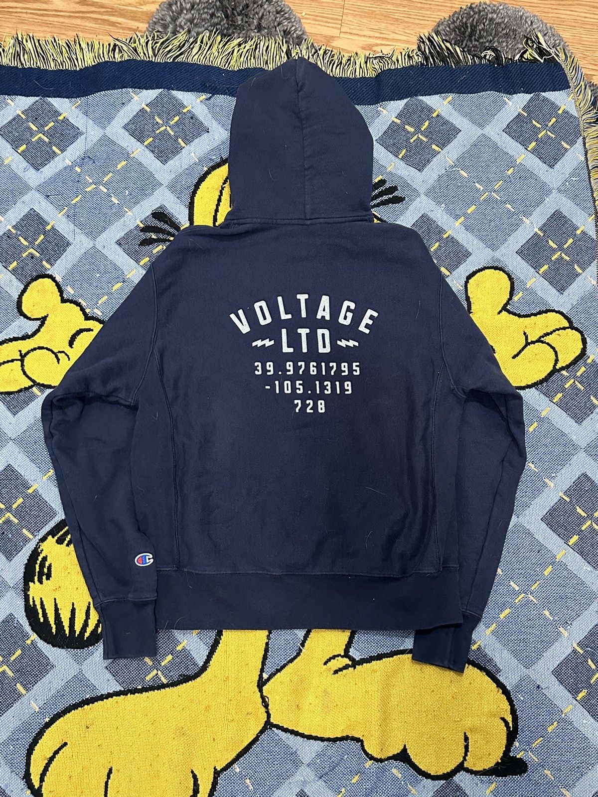 Champion Y2K Champion Reverse Weave Navy Hoodie Size US M / EU 48-50 / 2 - 3 Thumbnail