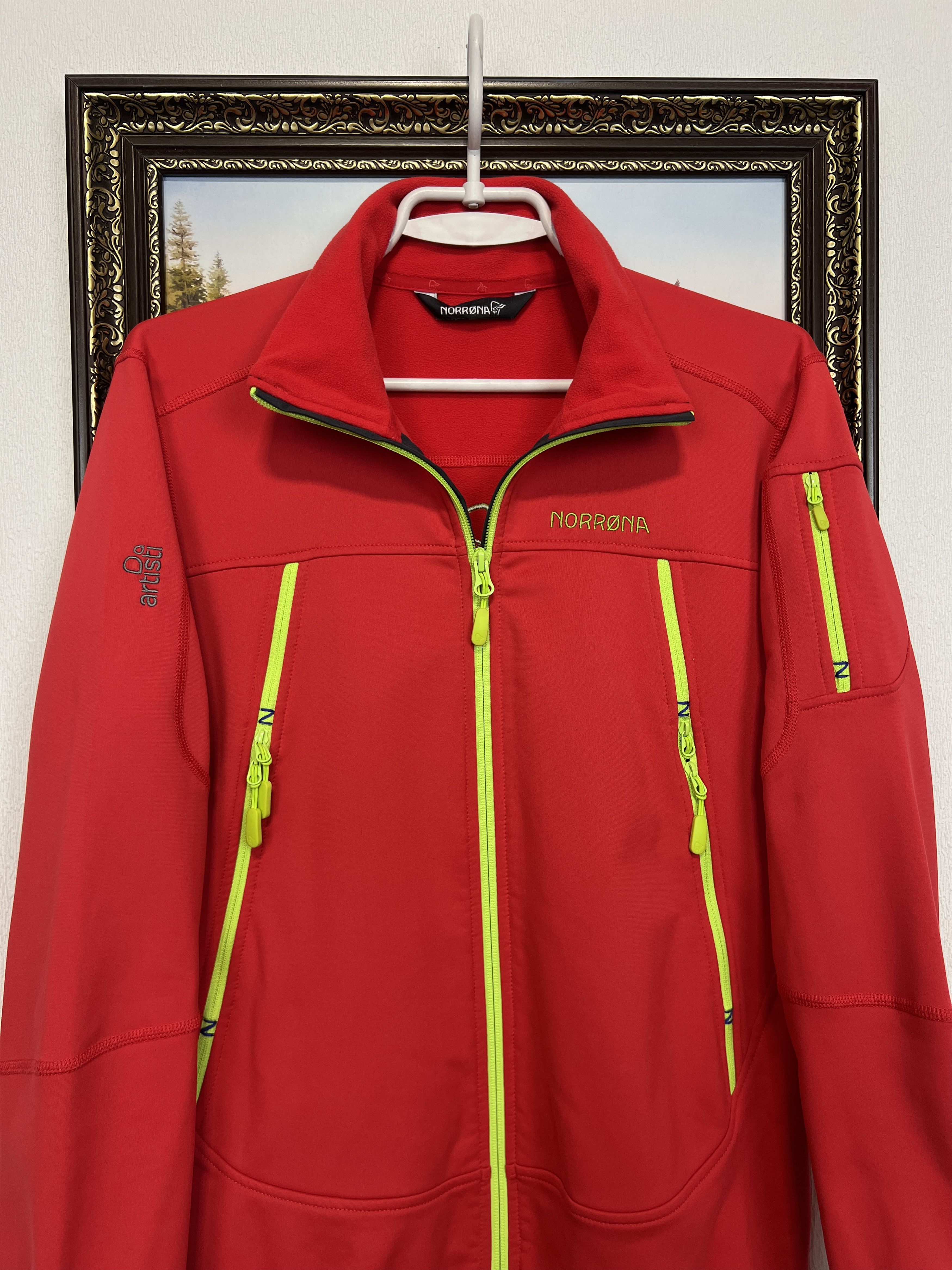Norrona Norrona Narvik WARM2 Full Zip Stretch Jacket Track Top Rare Size L / US 10 / IT 46 - 2 Thumbnail