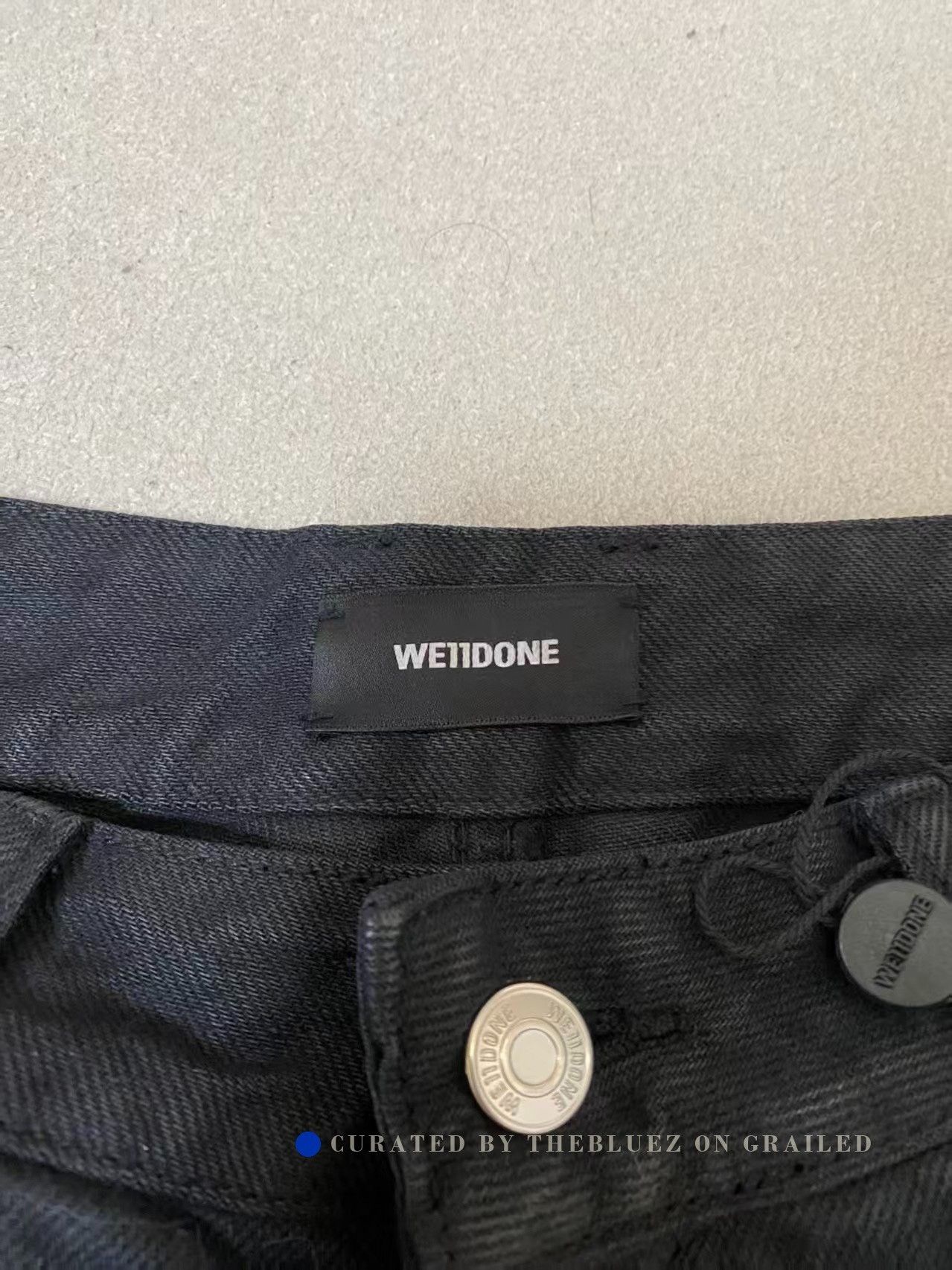 WE11DONE we11done Layered Straight Jeans Size US 30 / EU 46 - 5 Thumbnail