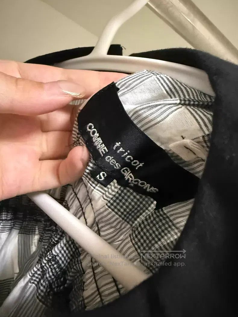Comme des Garcons Comme des Garcons Pinafore shirt with plaid collar Size S / US 4 / IT 40 - 6 Thumbnail