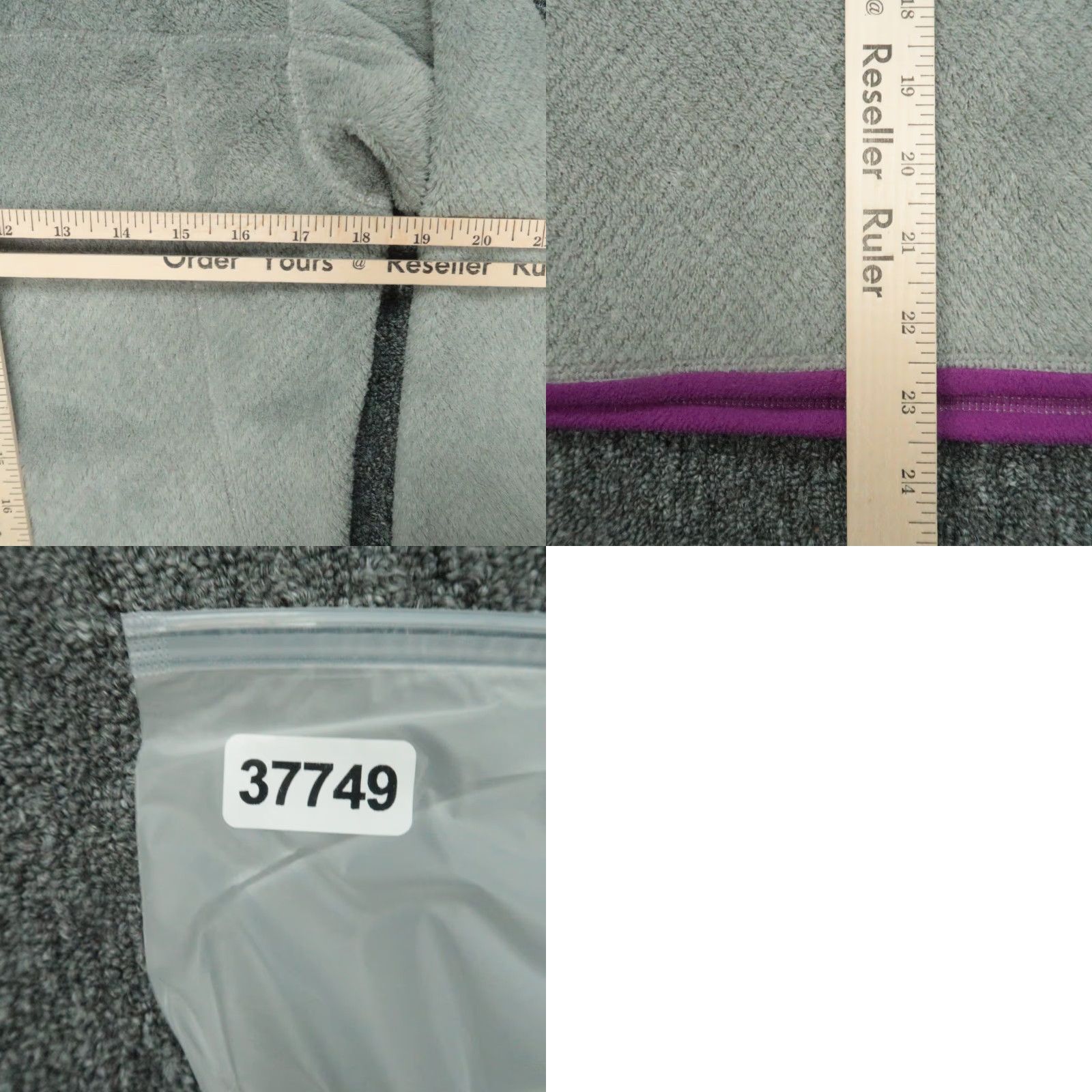 Patagonia Patagonia Pullover Womens Small Gray Re-Tool Snap-T Fleece Hoody 25436 Size S / US 4 / IT 40 - 8 Thumbnail