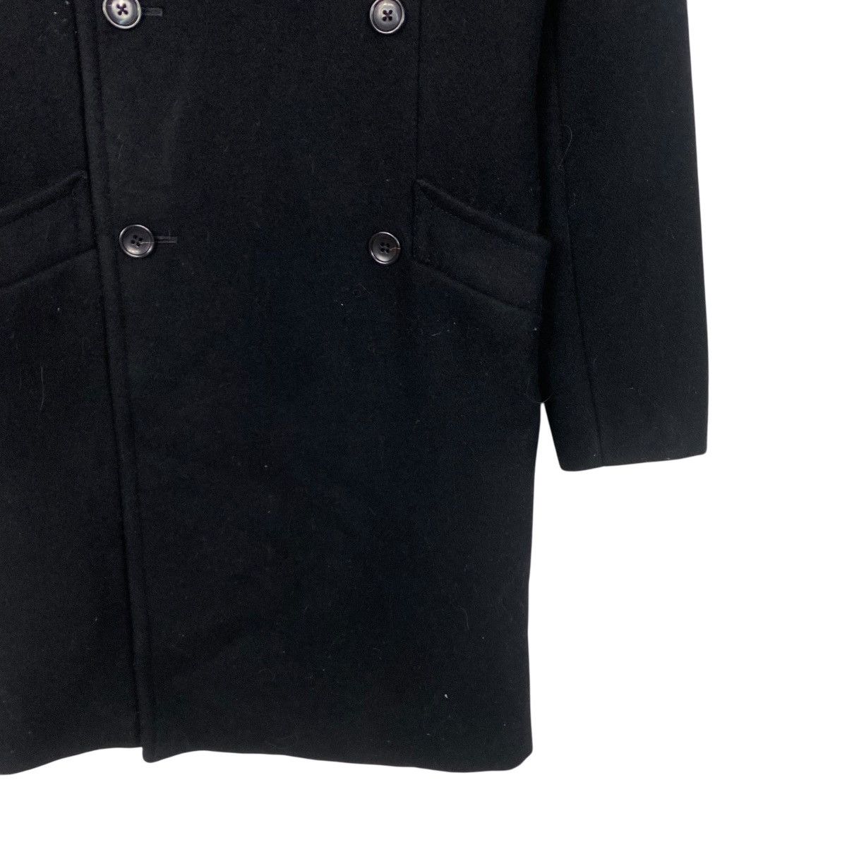 5351 POUR LES HOMMES × Japanese Brand 5351 Homme double breasted wool long coat Size US M / EU 48-50 / 2 - 4 Thumbnail