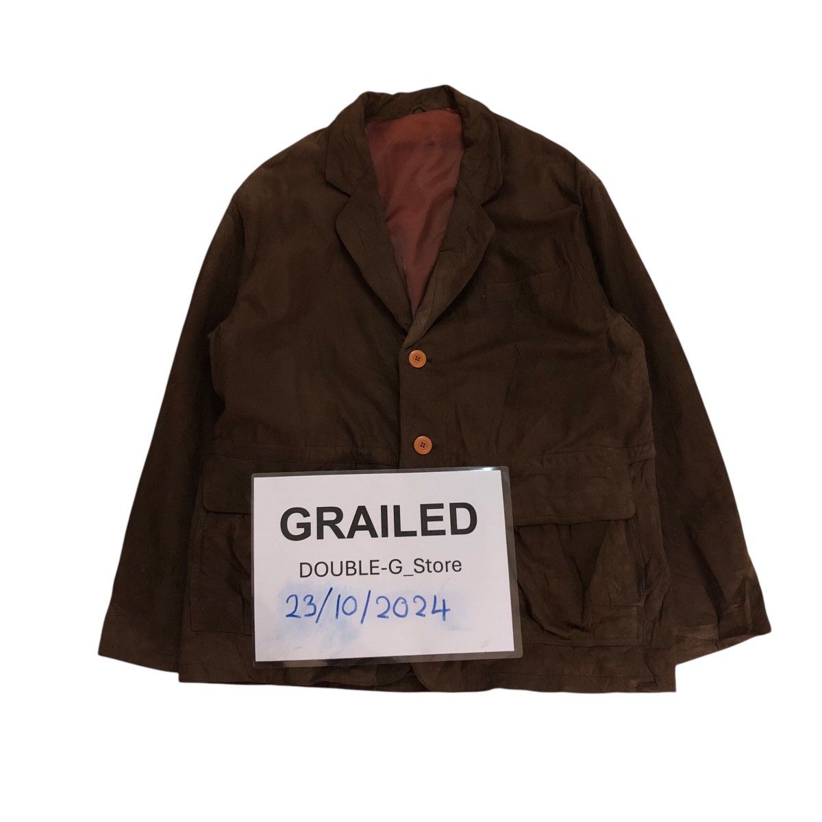 Japanese Brand 📌Vtg Genuine Leather Jacket Sette Arcobaleno Issey Miyake Size US M / EU 48-50 / 2 - 1 Thumbnail