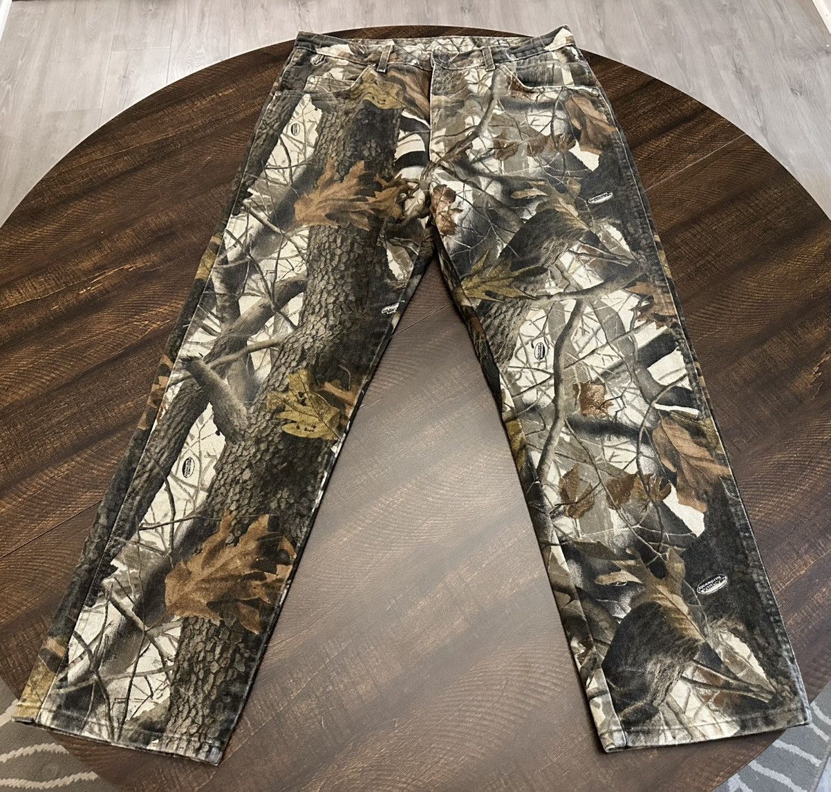 Other VTG Wrangler Pro Gear RealTree Camo Denim Jeans Mens 36x30.5 Size US 36 / EU 52 - 1 Thumbnail