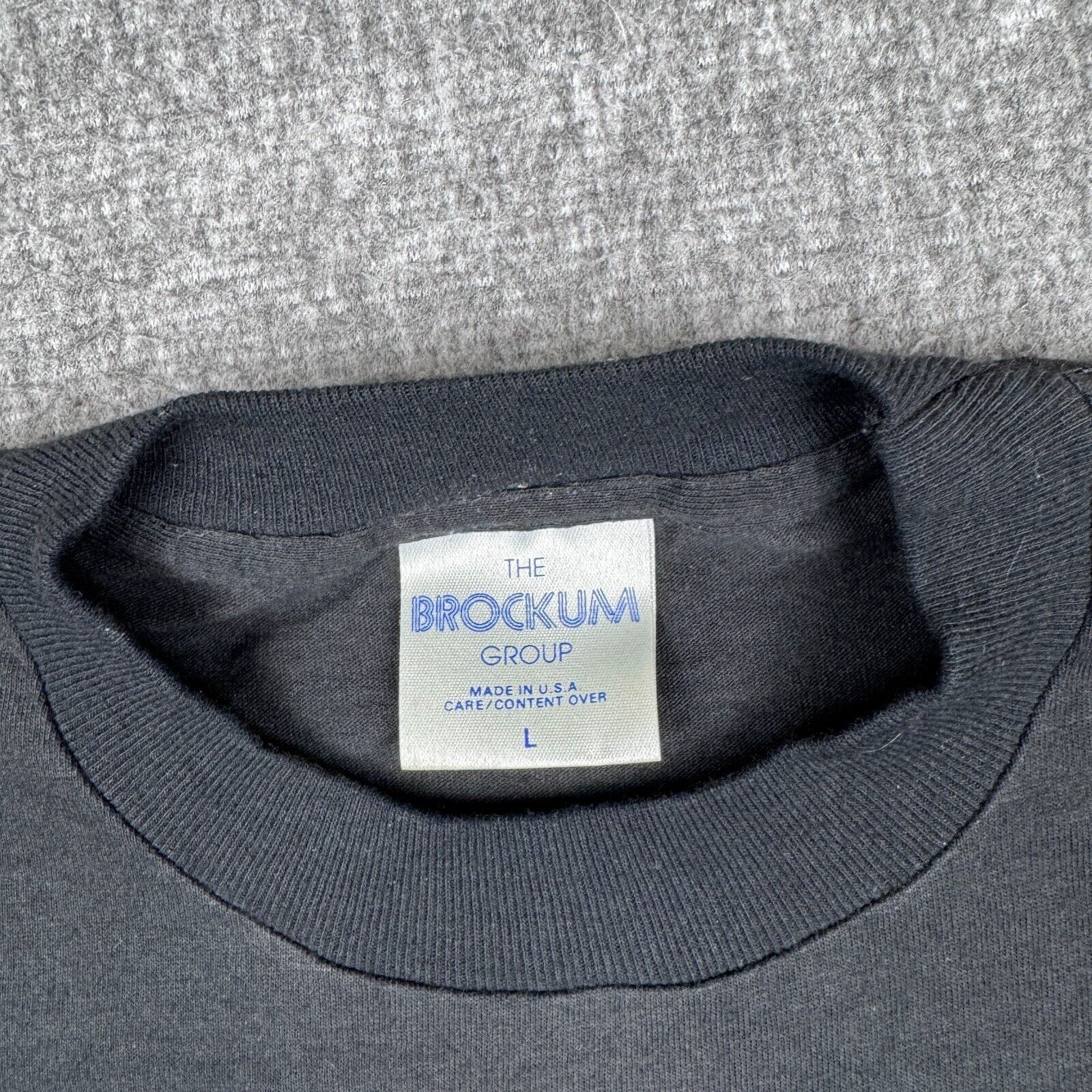Brockum Vintage The Moody Blues T-Shirt Men's Large Black Rock 90s Size US L / EU 52-54 / 3 - 3 Thumbnail