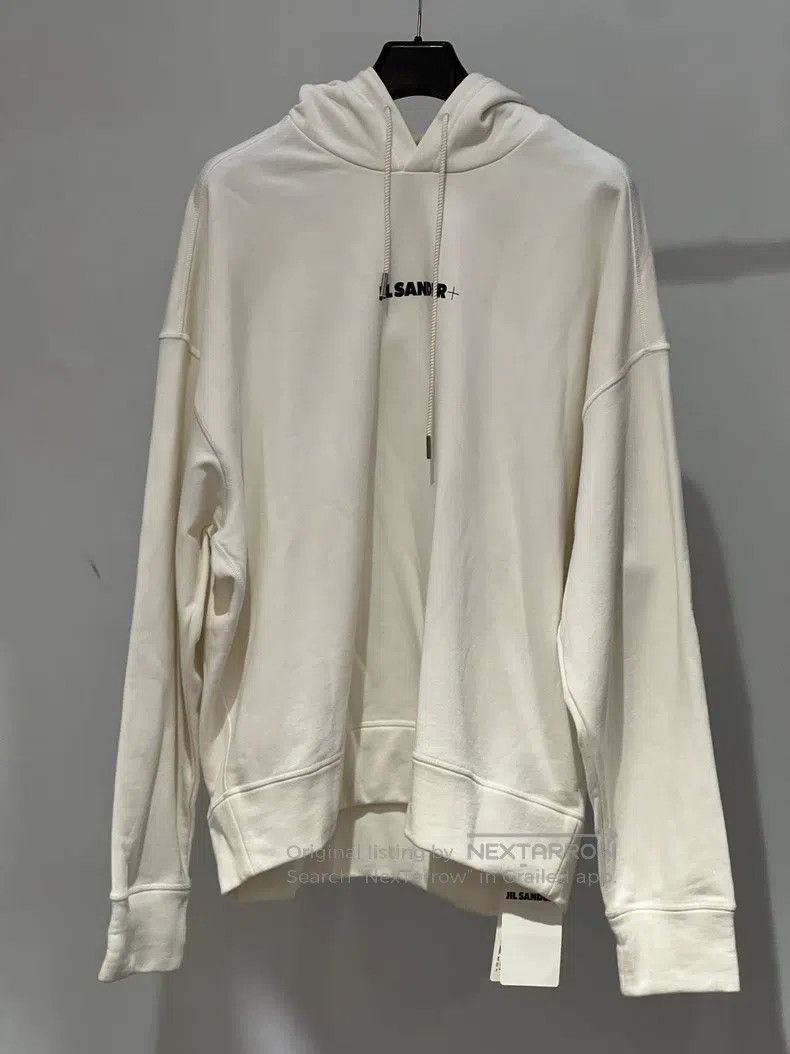Jil Sander Jil Sander Beige Hoodie Size L / US 10 / IT 46 - 1 Thumbnail