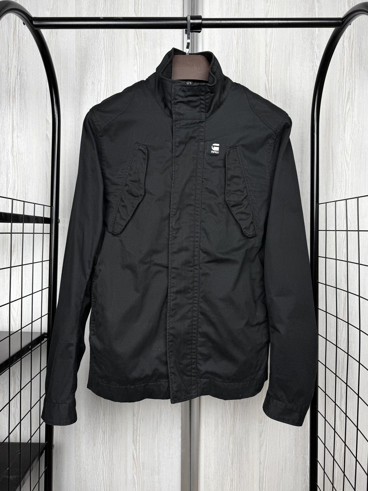 G-Star G-Star Peltz Overshirt Long Sleeve black cotton jacket M Size US M / EU 48-50 / 2 - 2 Thumbnail