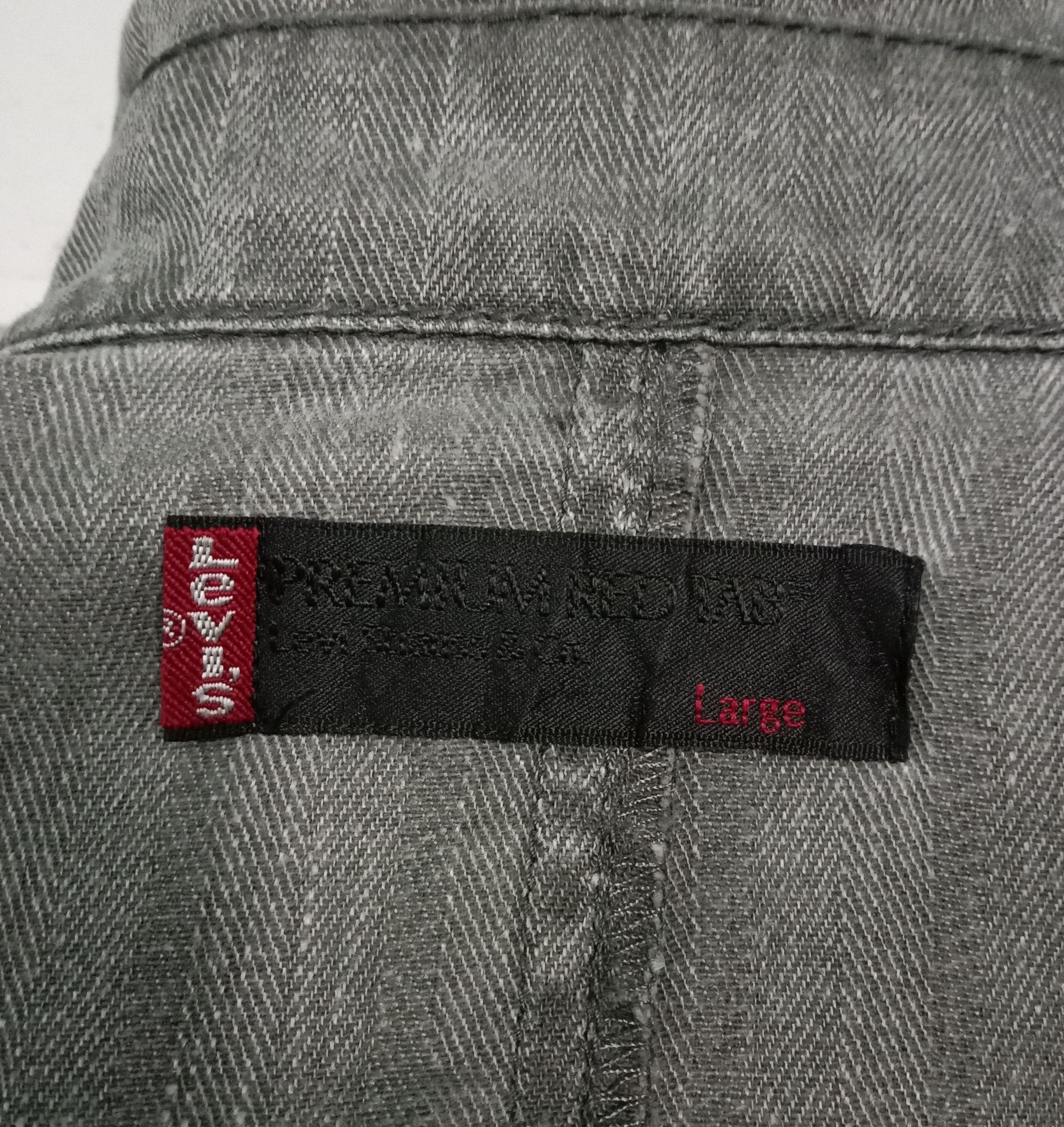 Levi's × Levi's Vintage Clothing × Vintage LEVIS Premium Red Tab Muji Hemp Cotton Jacket Size US M / EU 48-50 / 2 - 8 Thumbnail