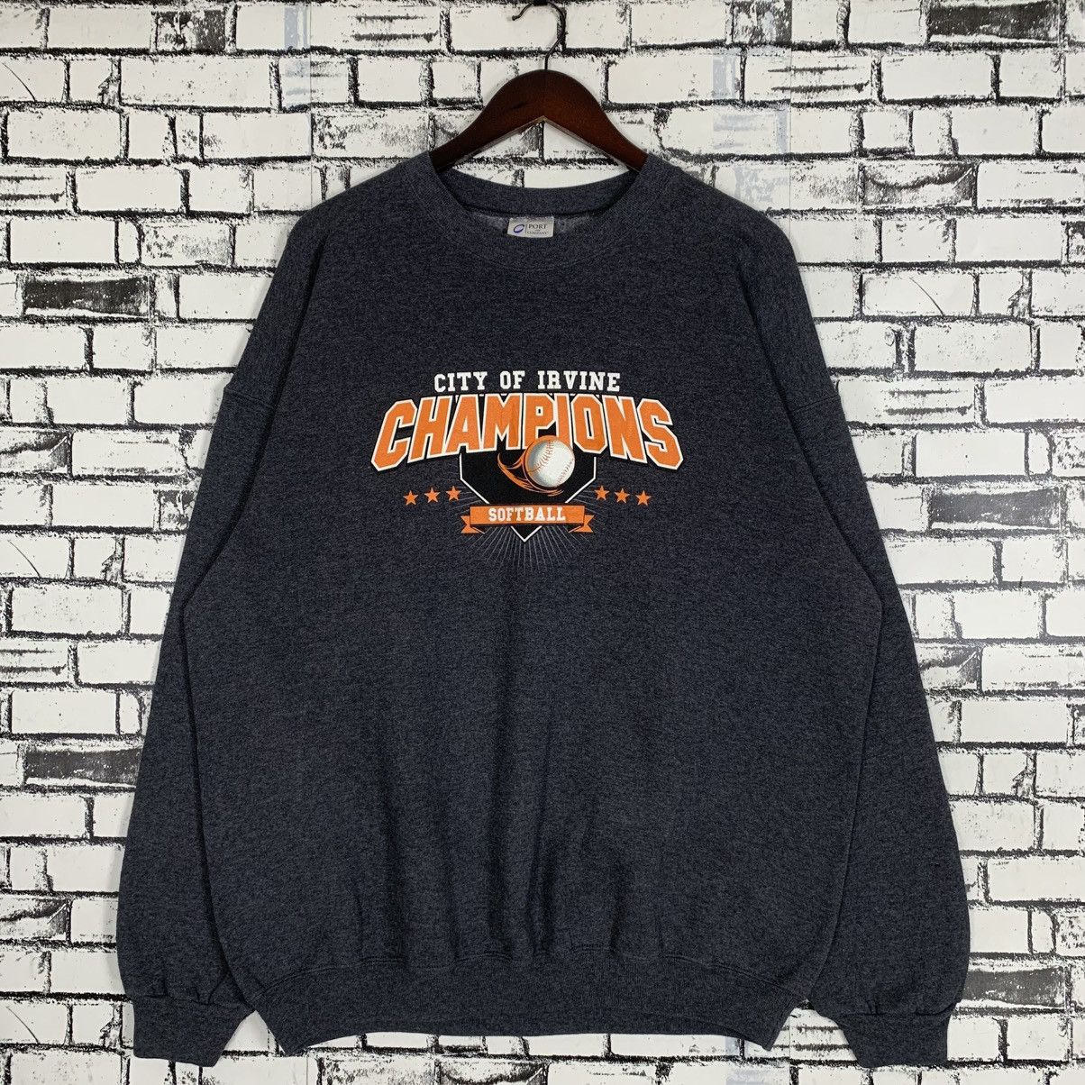Champion × Designer × Vintage Vintage Sportwear City of Irvine Champions Softball Size US XL / EU 56 / 4 - 1 Thumbnail
