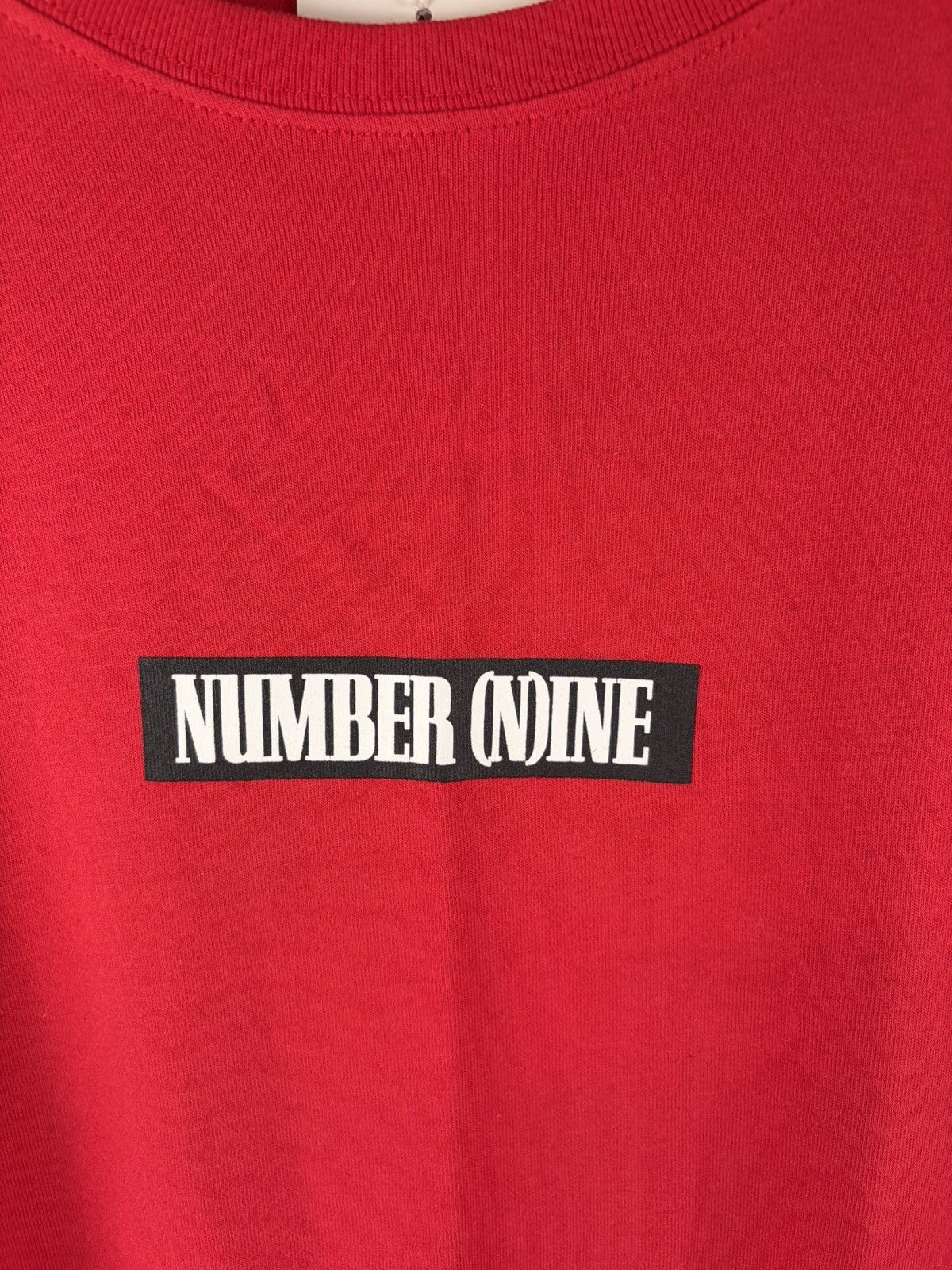 Number (N)ine Number Nine Box Logo Print Tee Size US L / EU 52-54 / 3 - 3 Thumbnail